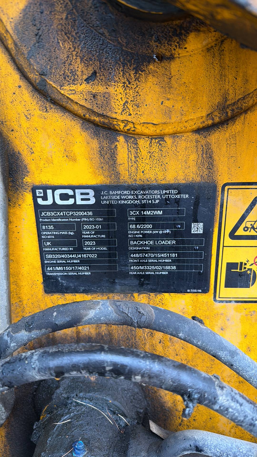 JCB 3CX, 2023 года в лизинг
