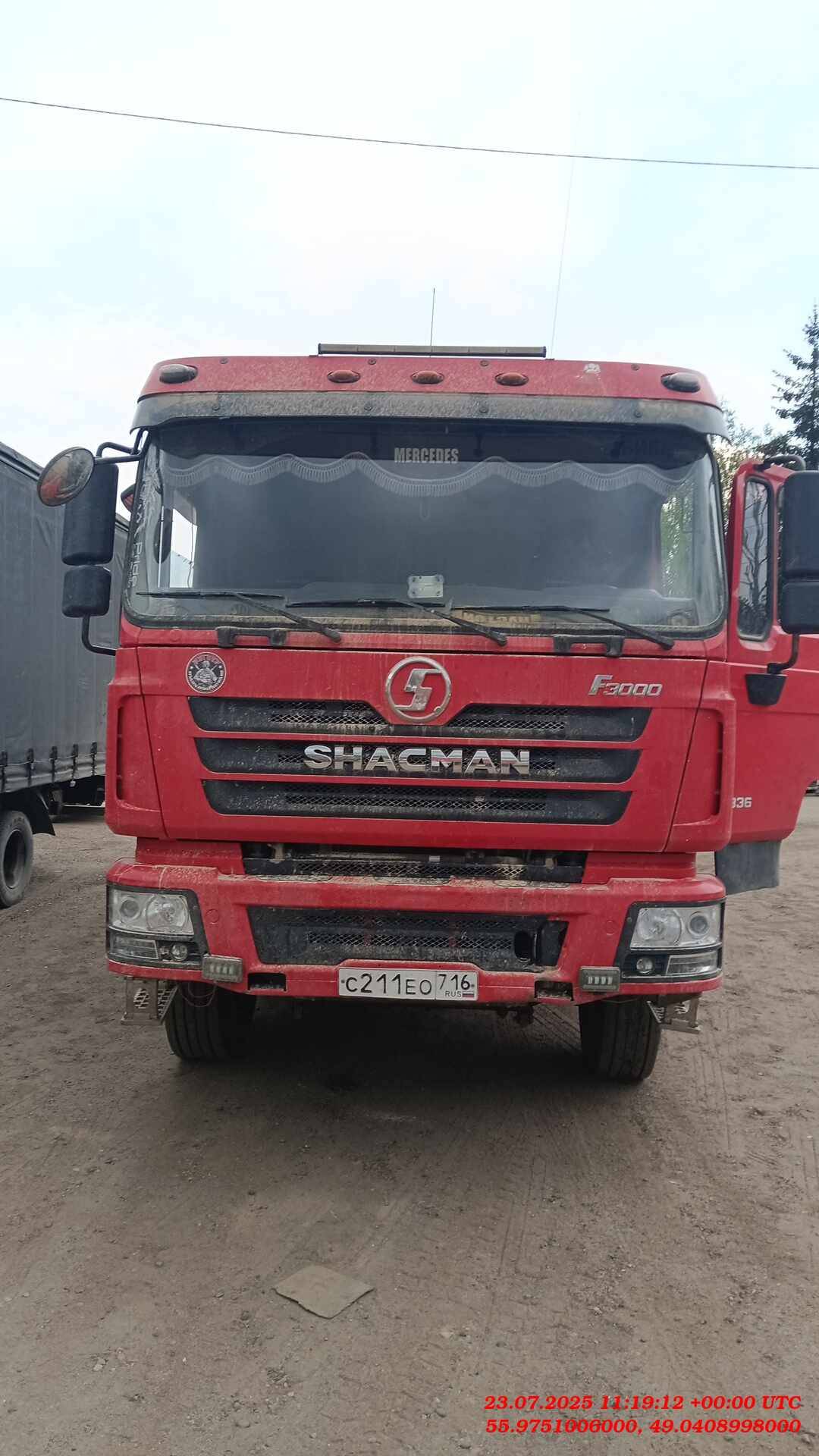 Shacman SX3258DR384,  125 813 км, 2022 года