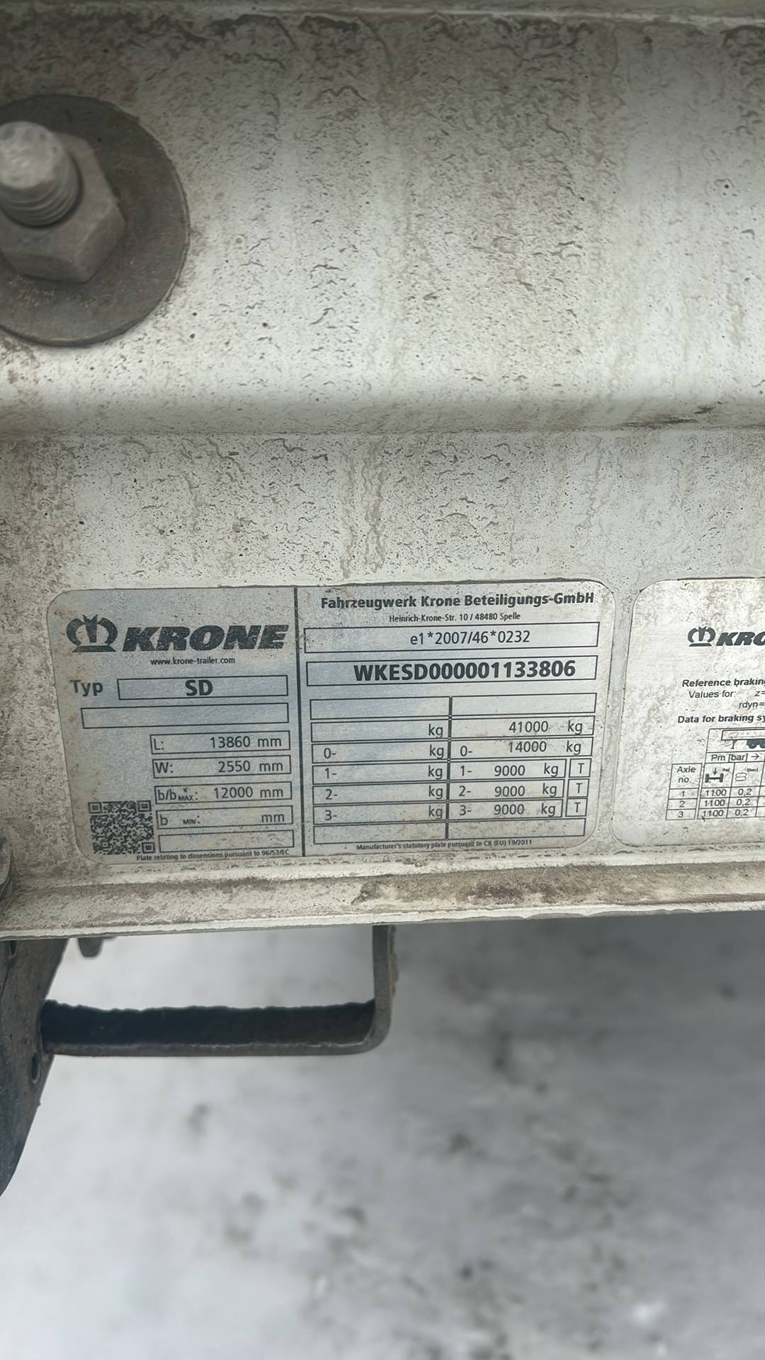 KRONE Шторный SD, 2023 года в лизинг