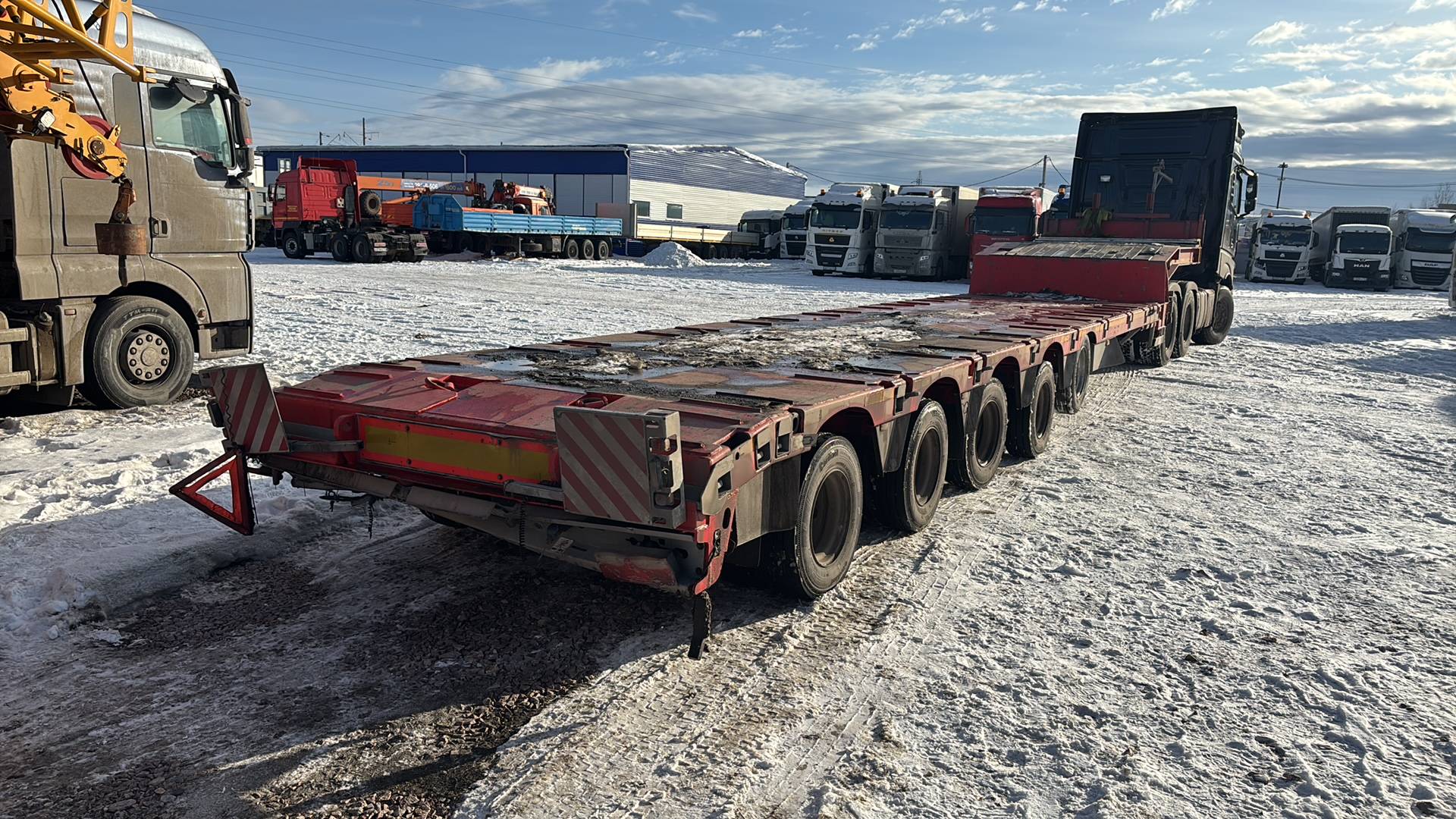 Компания СпецПрицеп Тяжеловоз раздвижной 9942L5, 2024 года в лизинг