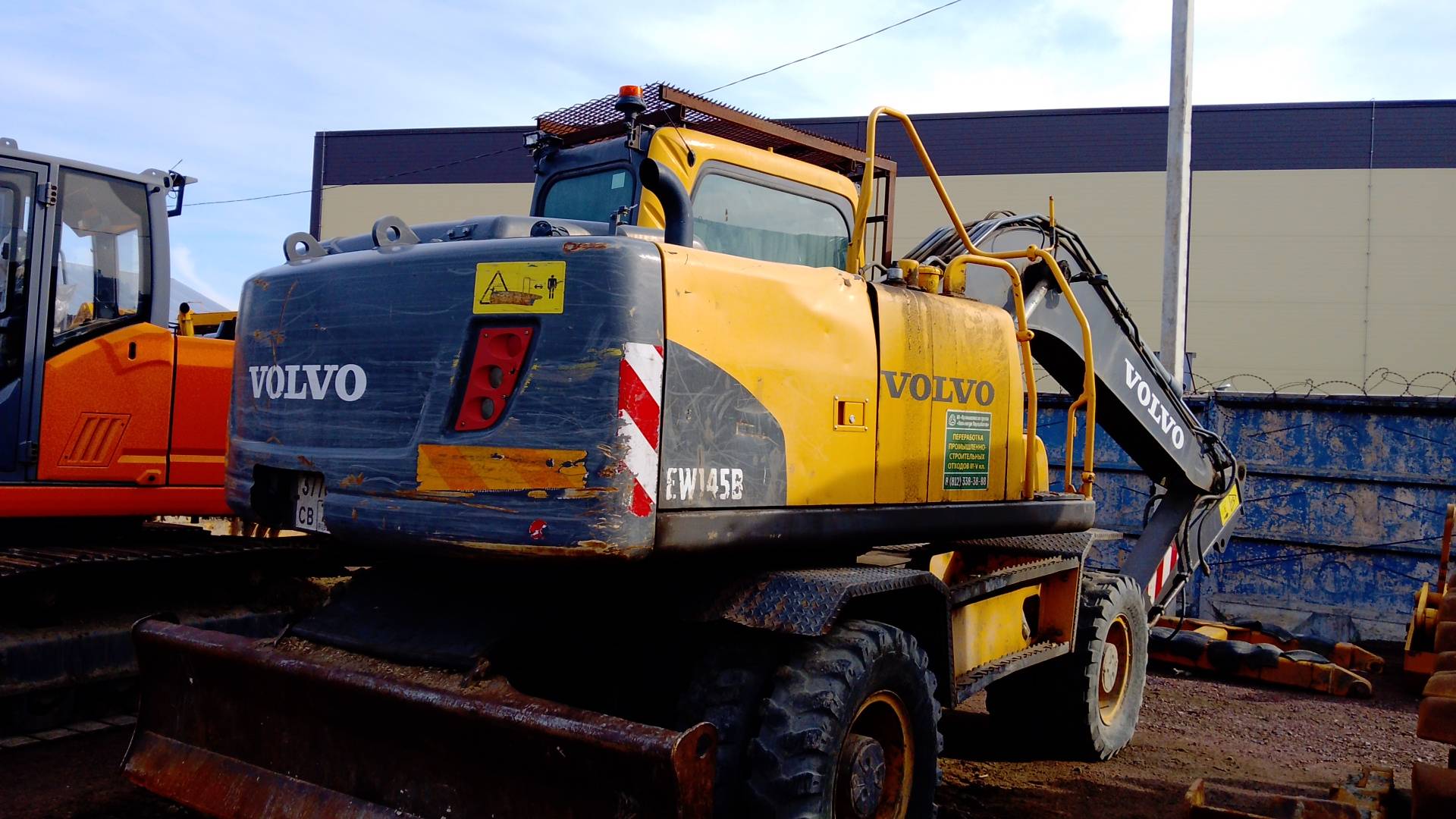 Volvo EW145B PRIME, 2019 года в лизинг
