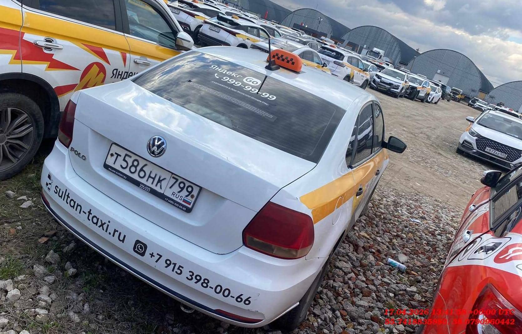 Volkswagen Polo,  249 916 км, 2019 года в лизинг