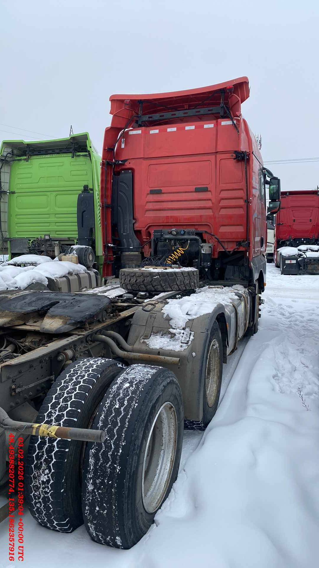 Sitrak С7Н 6×4 ZZ4256V364HE,  219 448 км, 2023 года в лизинг