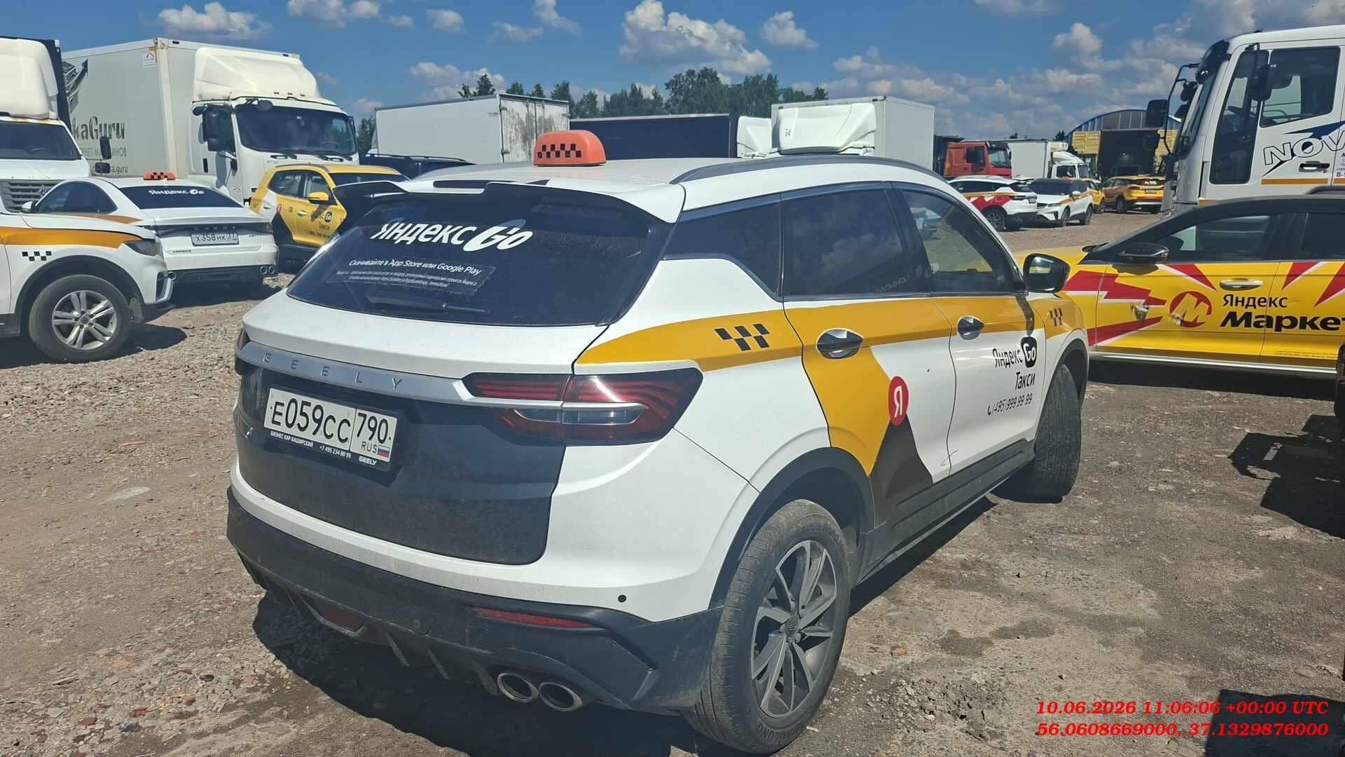 Geely Coolray,  256 688 км, 2023 года в лизинг
