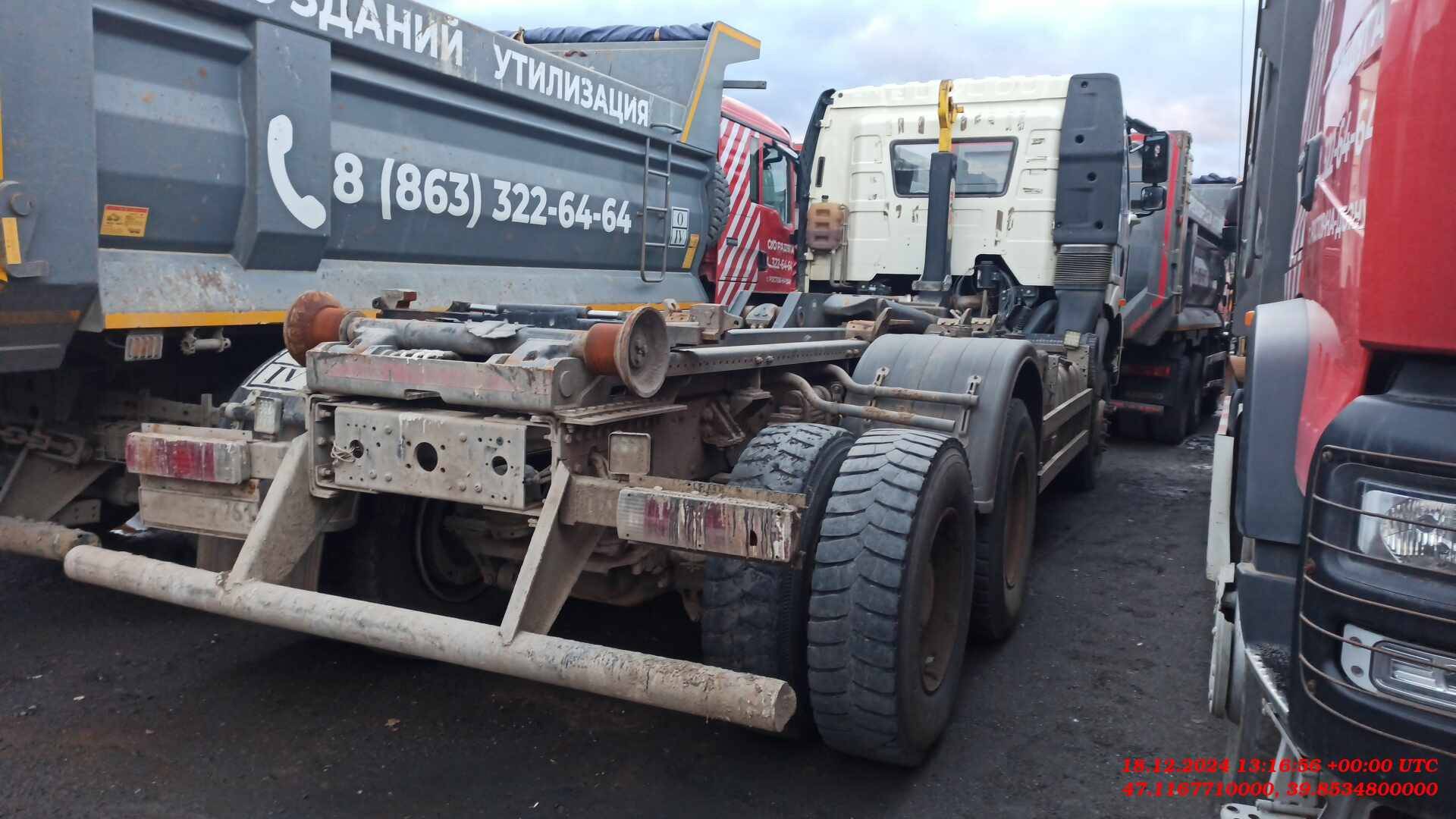 FAW CA3250P66K2T1E5 тросовый мультилифт Лот 000006659