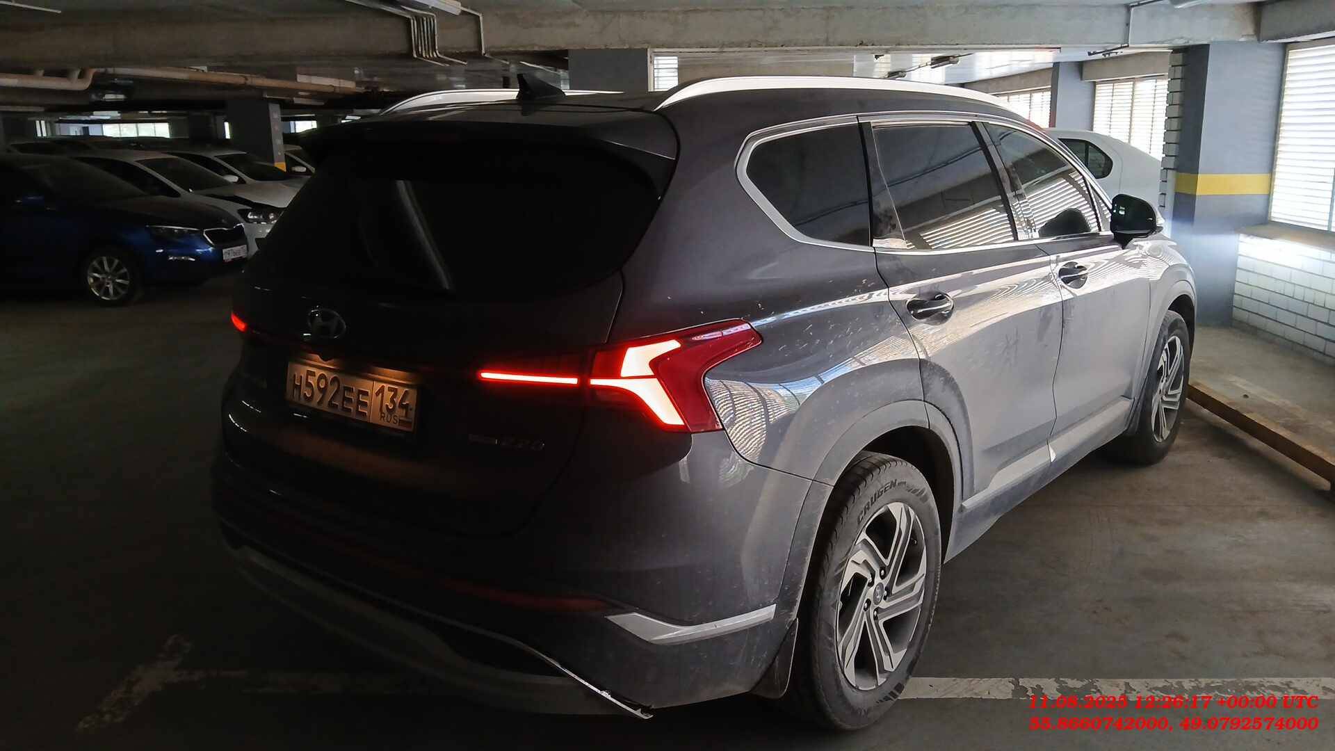 Hyundai Santa Fe,  89 347 км, 2022 года в лизинг