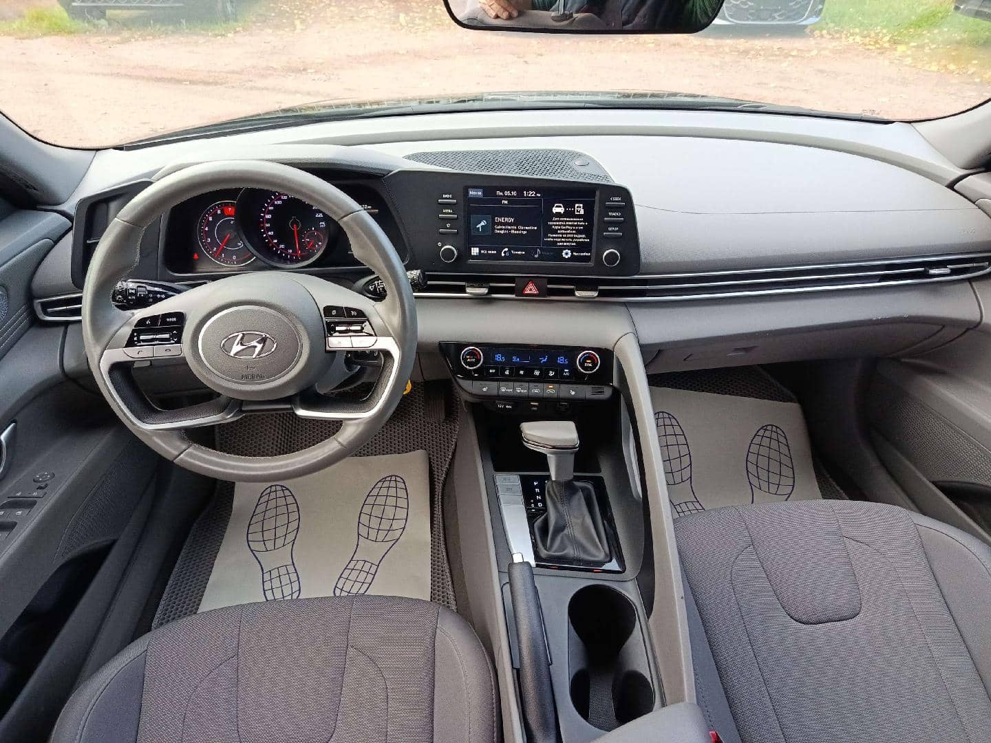 Hyundai Elantra,  76 778 км, 2022 года в лизинг