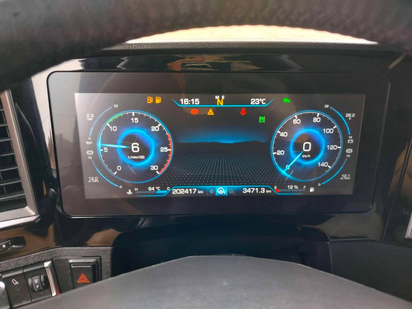 Foton AUMAN BJ4189Y6ADL,  202 417 км, 2023 года в лизинг