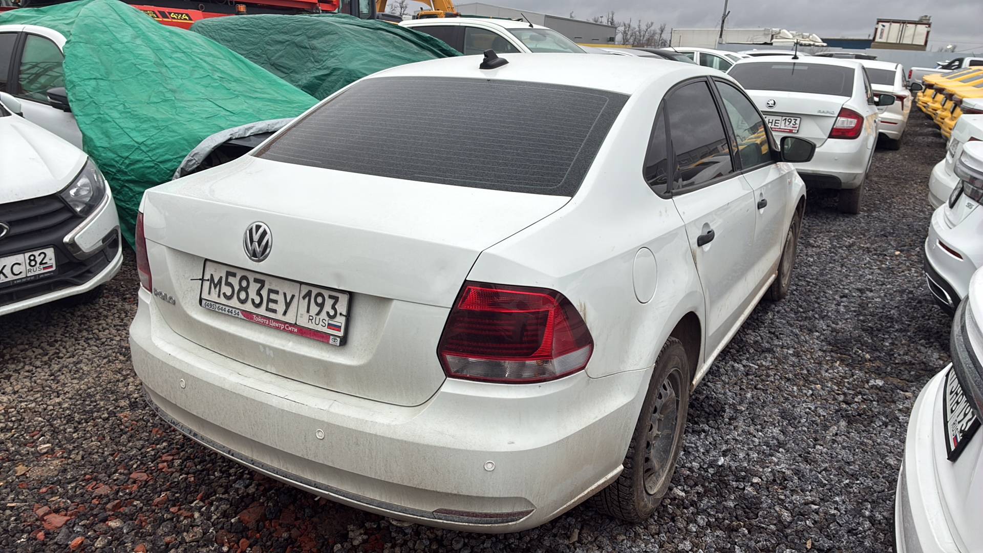 Volkswagen Polo,  425 442 км, 2019 года в лизинг