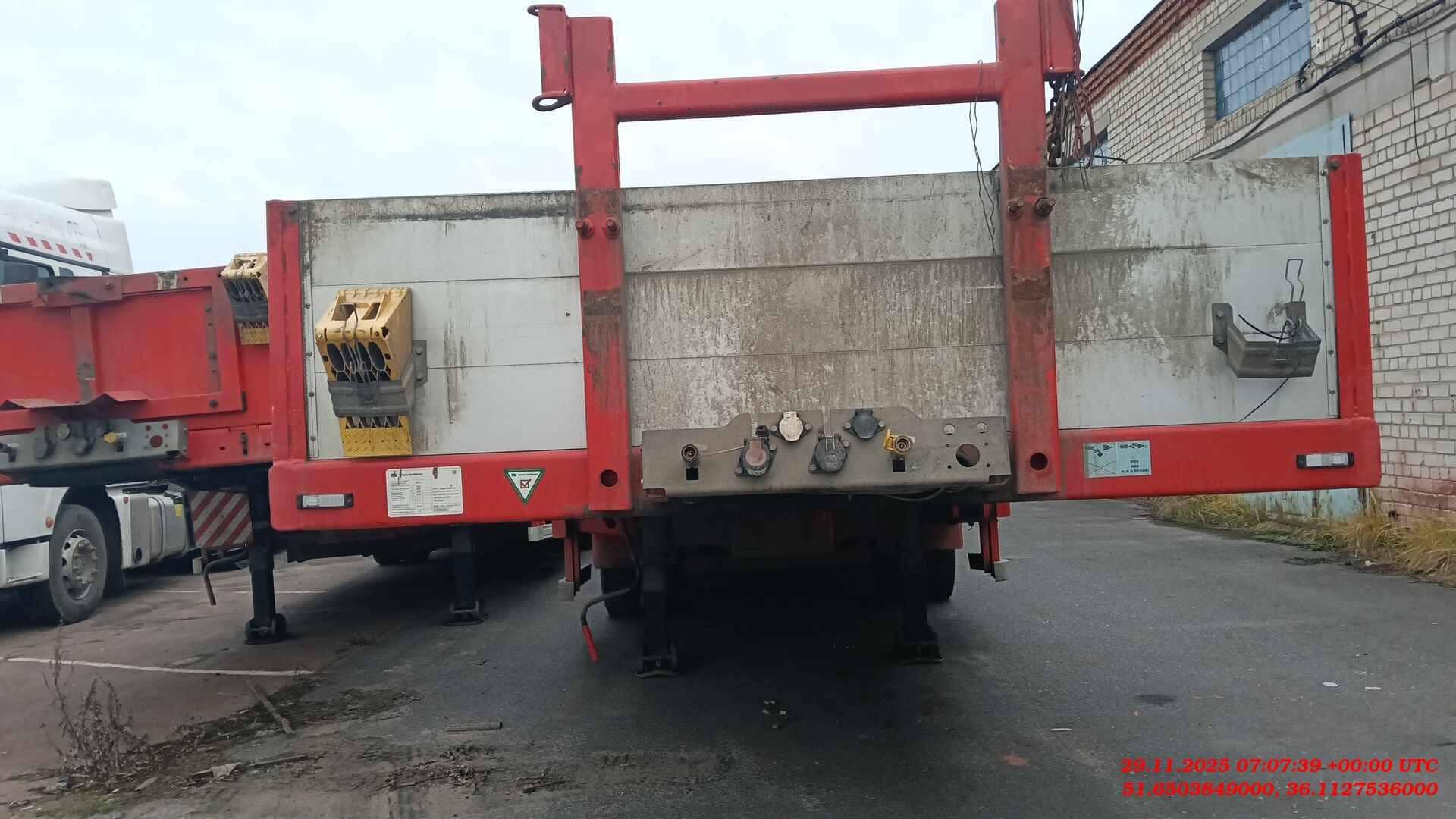 Тверьстроймаш Низкорамный раздвижной полуприцеп 993941-LE35, 2022 года в лизинг