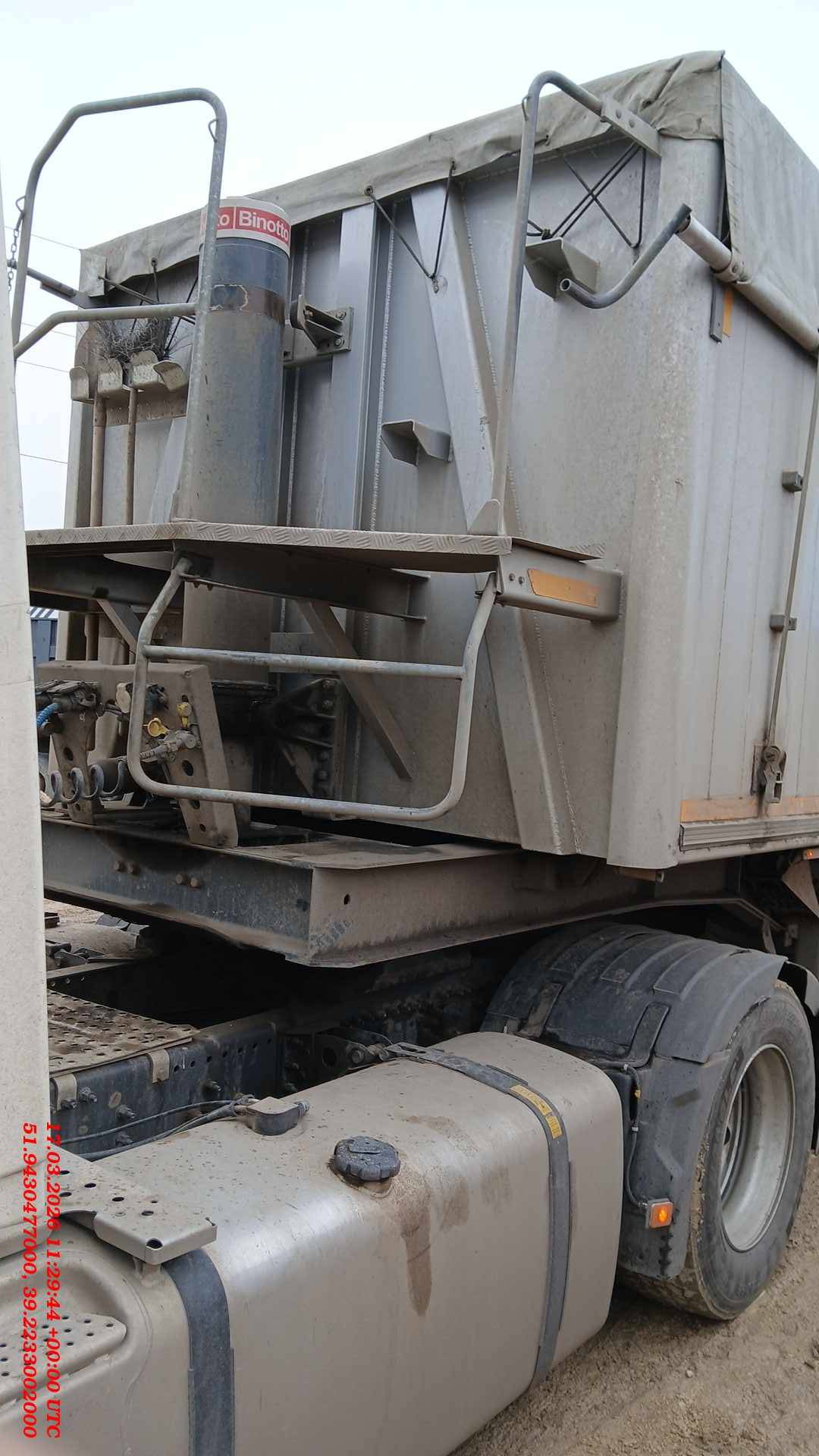 BODEX Самосвальный KIS 4WA1 40 м³, 2023 года в лизинг