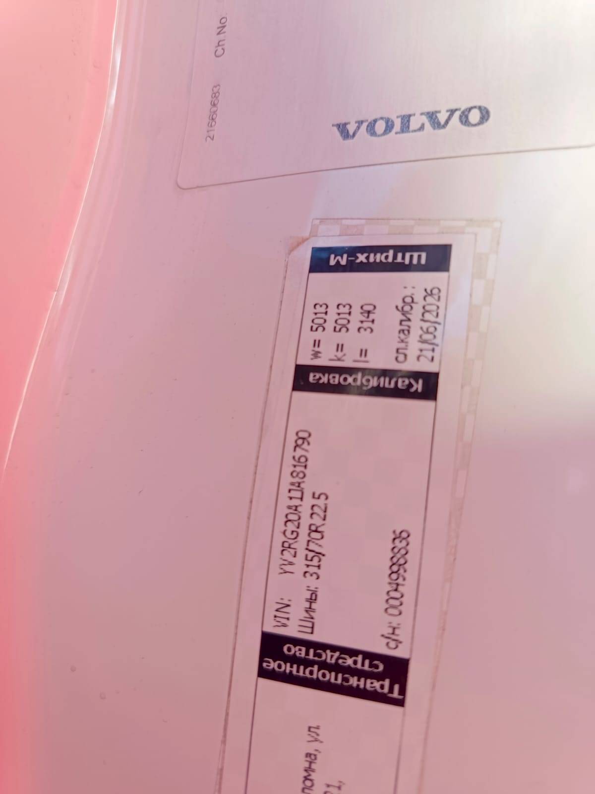 Volvo FH 460 4x2 (FH Globetrotter) Лот 000007053