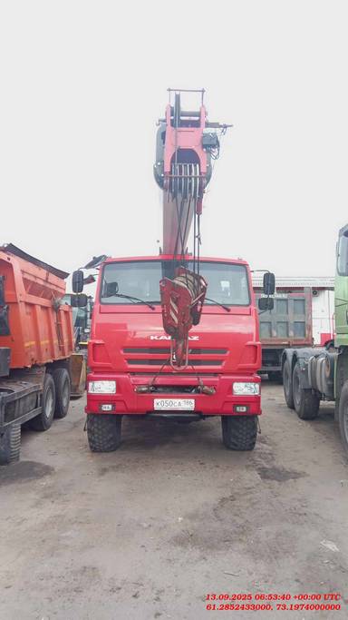 ЧЕЛЯБИНЕЦ КС-55732-24 КАМАЗ 43118 (6x6) г/п 25т. стрела 24м.