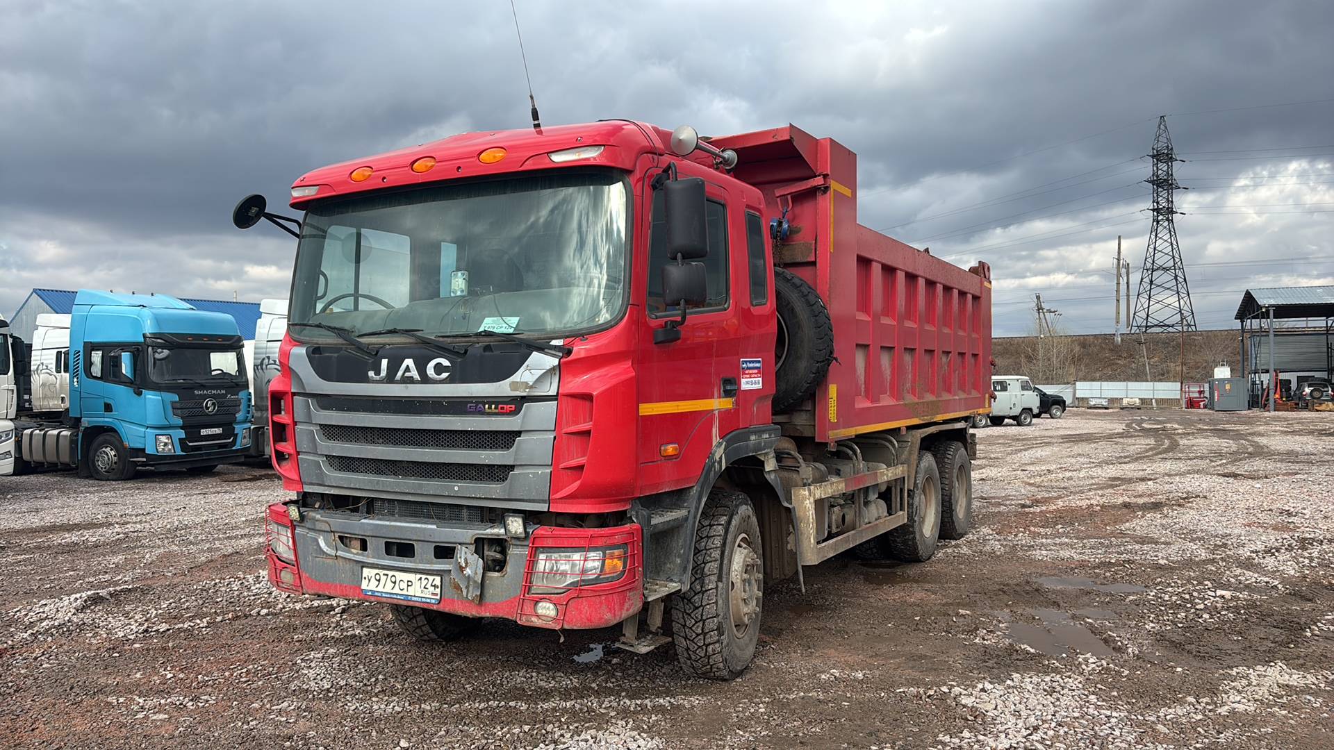 JAC N350 6x4,  97 820 км, 2022 года в лизинг