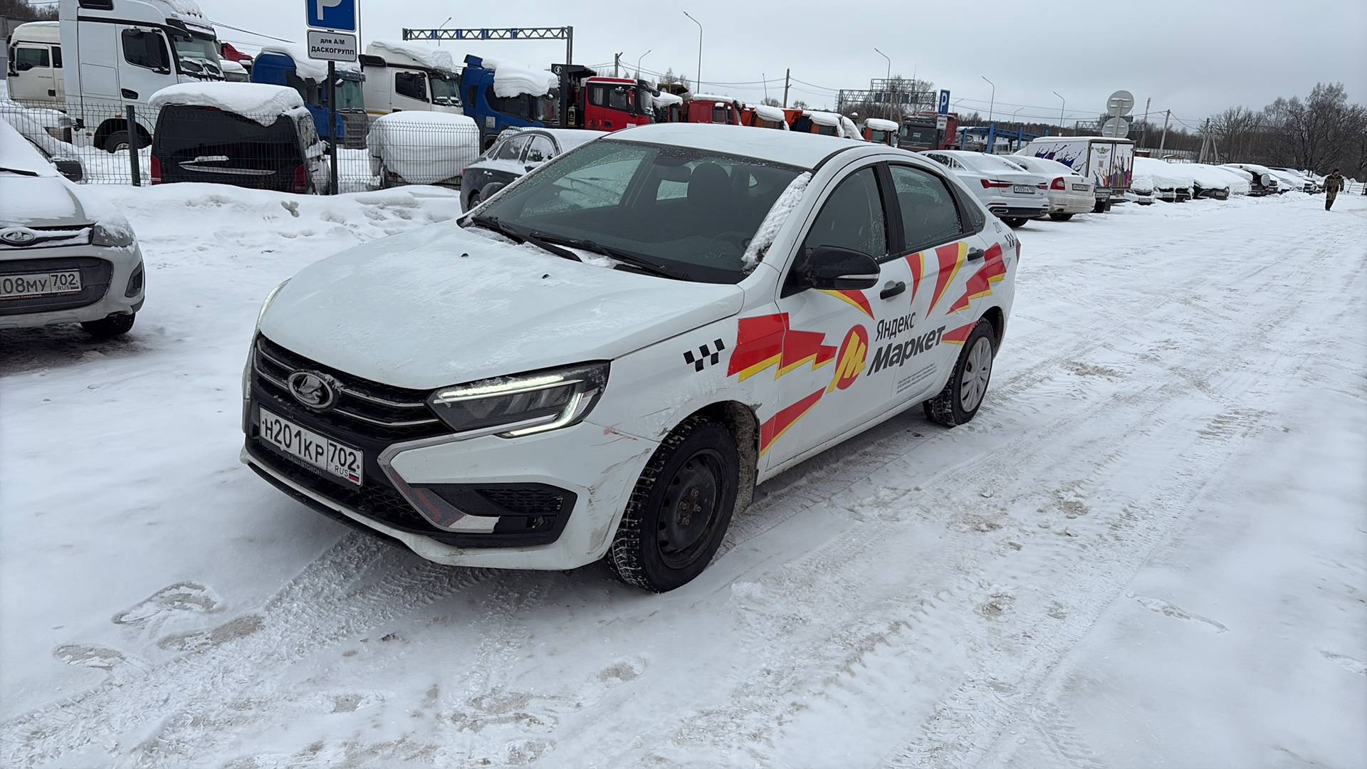 Lada Vesta седан,  81 434 км, 2024 года в лизинг