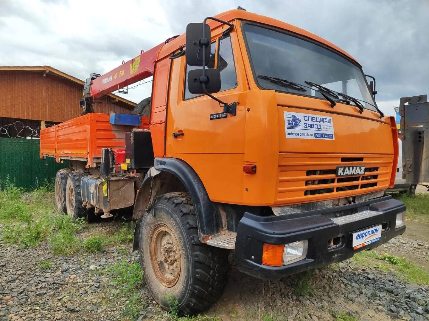 КАМАЗ 43118-10,  102 714 км, 2022 года в лизинг