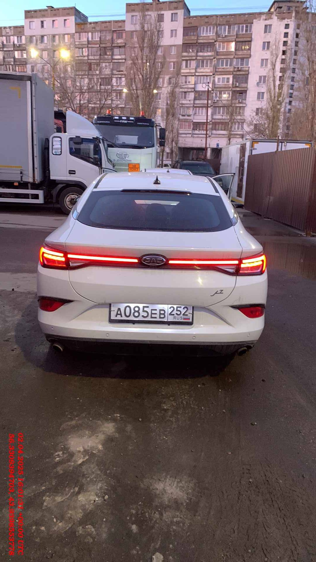JAC J7,  106 481 км, 2023 года в лизинг