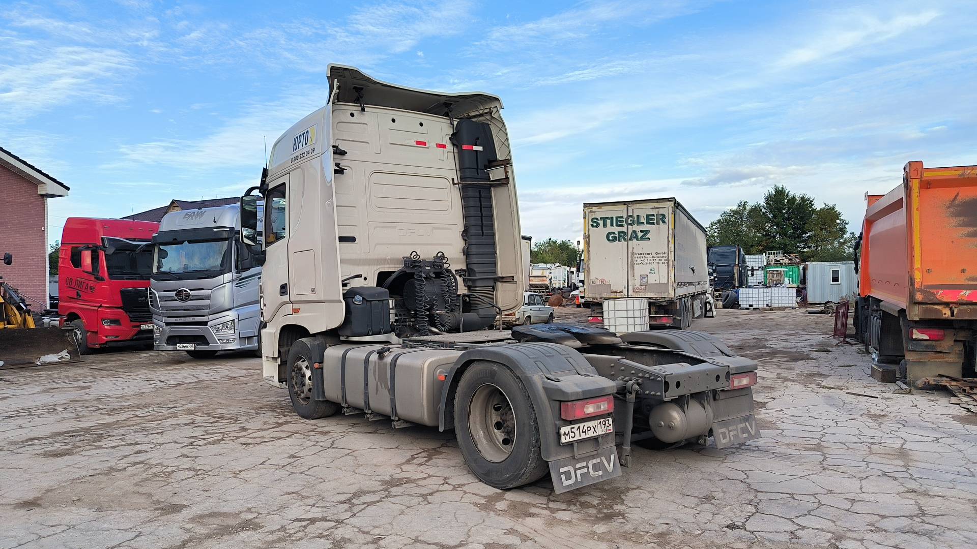 DongFeng DFH4180 4x2,  280 031 км, 2022 года в лизинг