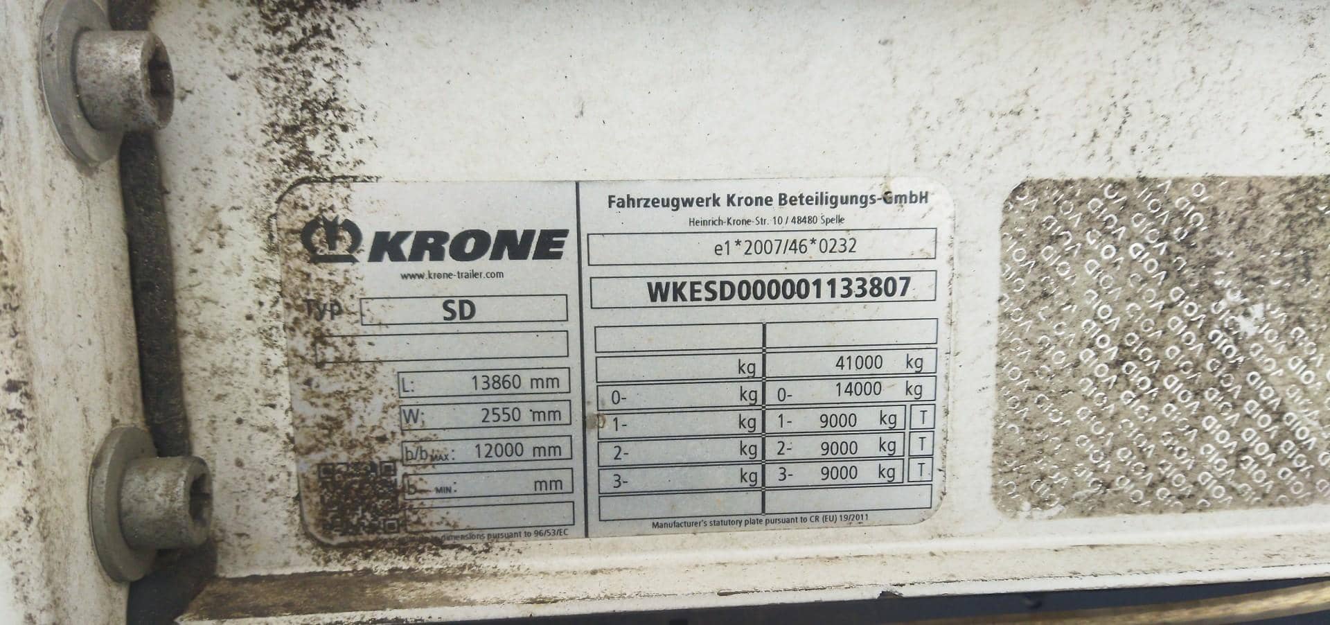 KRONE Шторный SD, 2023 года в лизинг