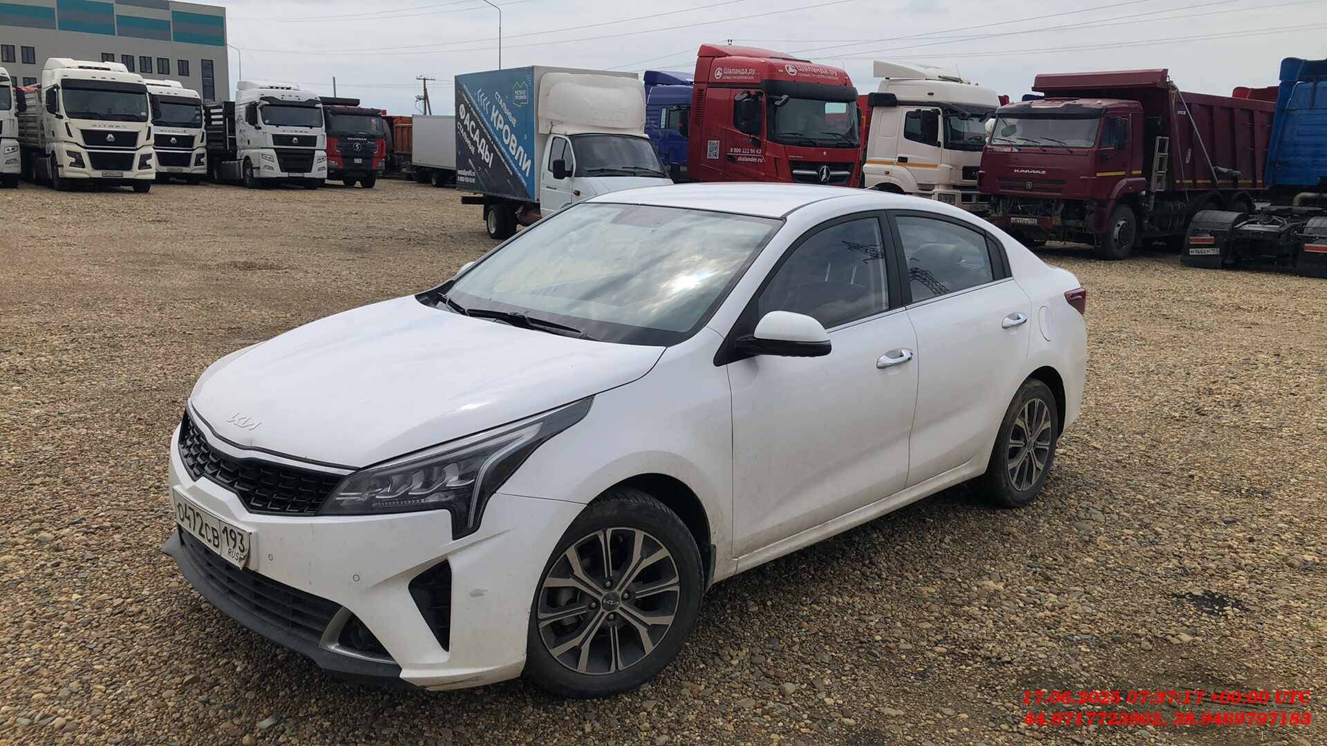 KIA Rio,  77 596 км, 2021 года в лизинг