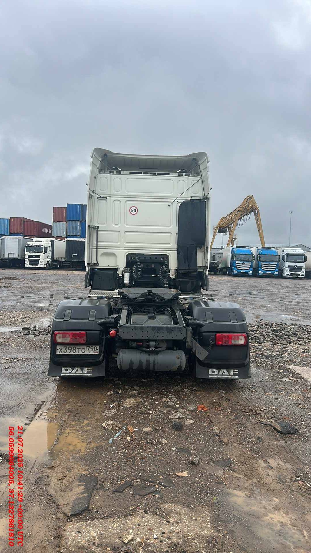 DAF XF106.480 FT 4x2 (Space Cab),  489 267 км, 2021 года в лизинг