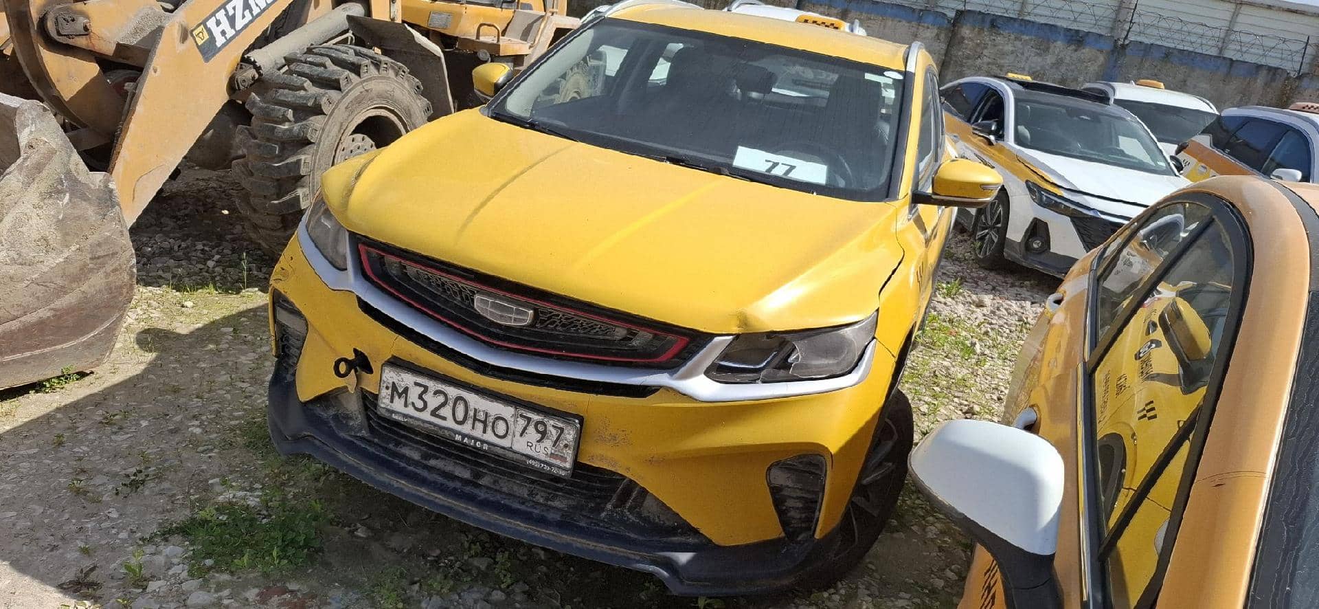 Geely Coolray,  43 500 км, 2023 года в лизинг