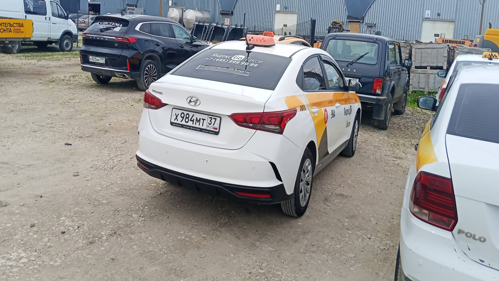 Hyundai Solaris,  268 694 км, 2021 года в лизинг