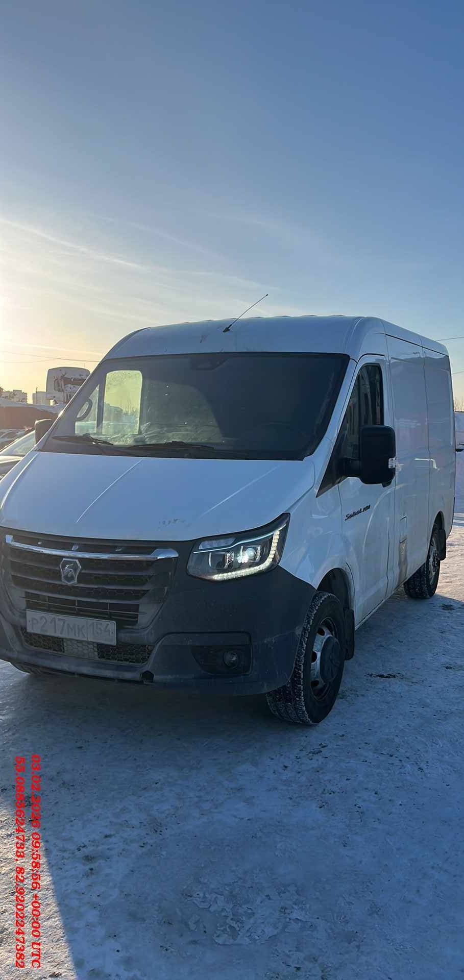 ГАЗ Соболь NN,  24 643 км, 2024 года в лизинг