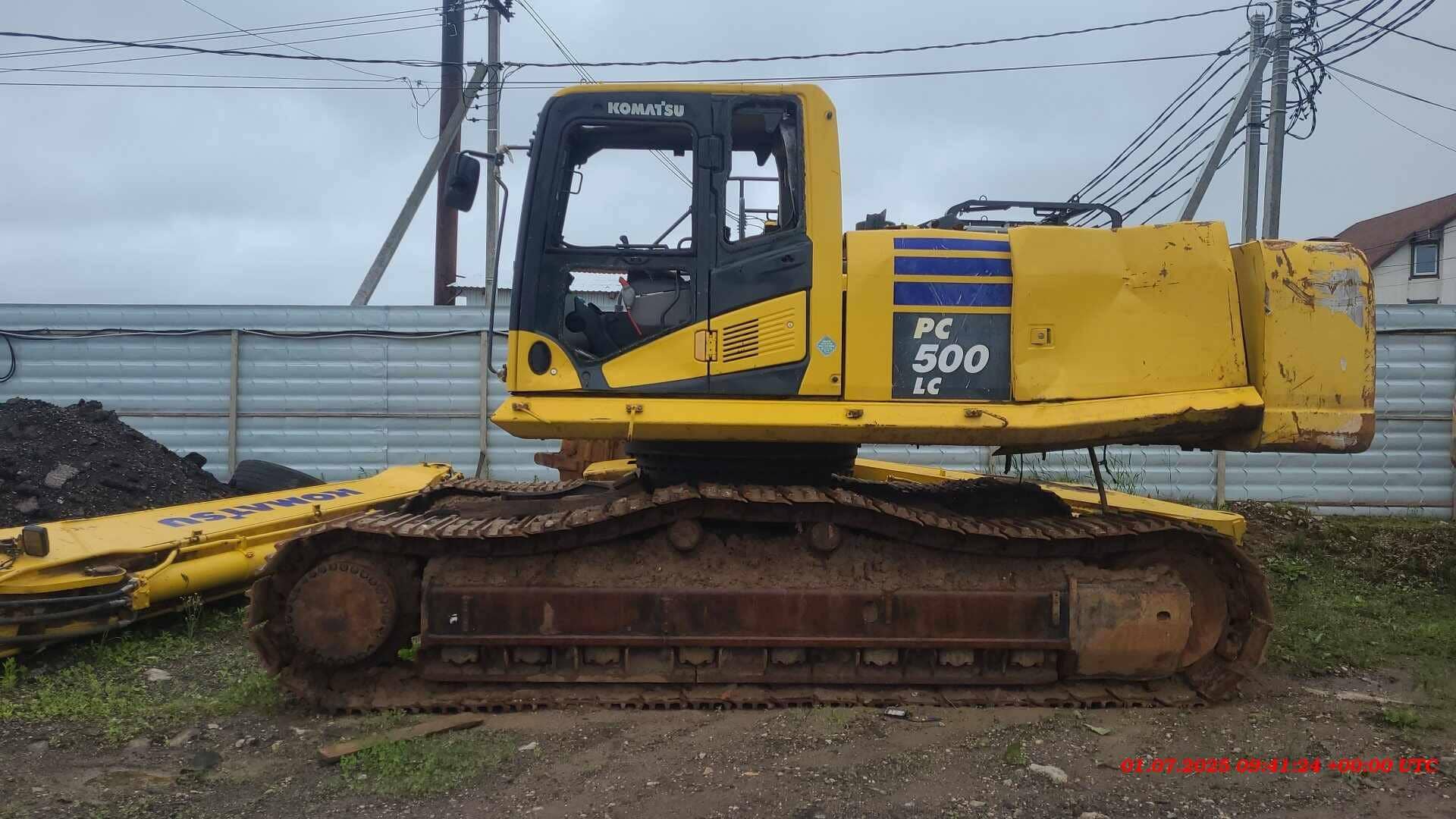 KOMATSU PC500LC-10M0,  9 000 км, 2020 года