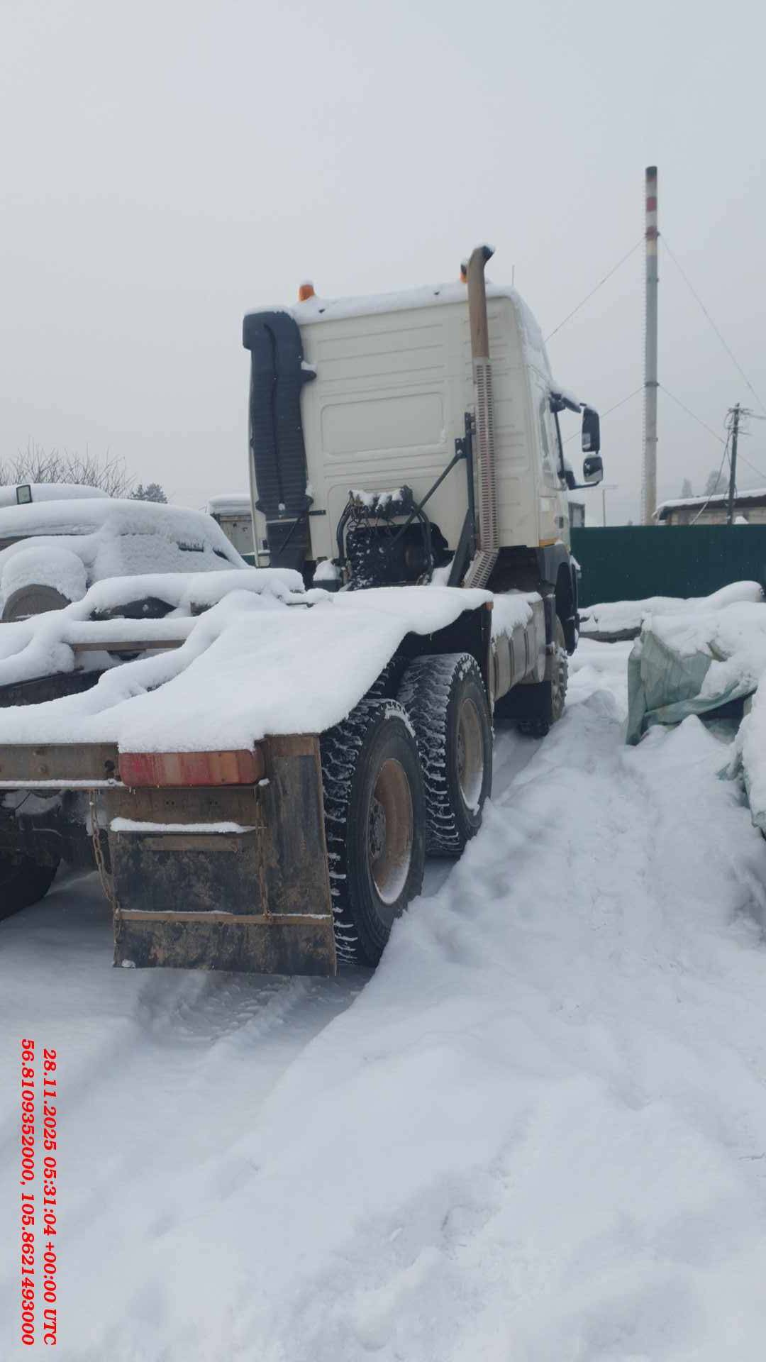 Volvo FMX 460 6x6 (FMX Globetrotter),  309 965 км, 2017 года в лизинг