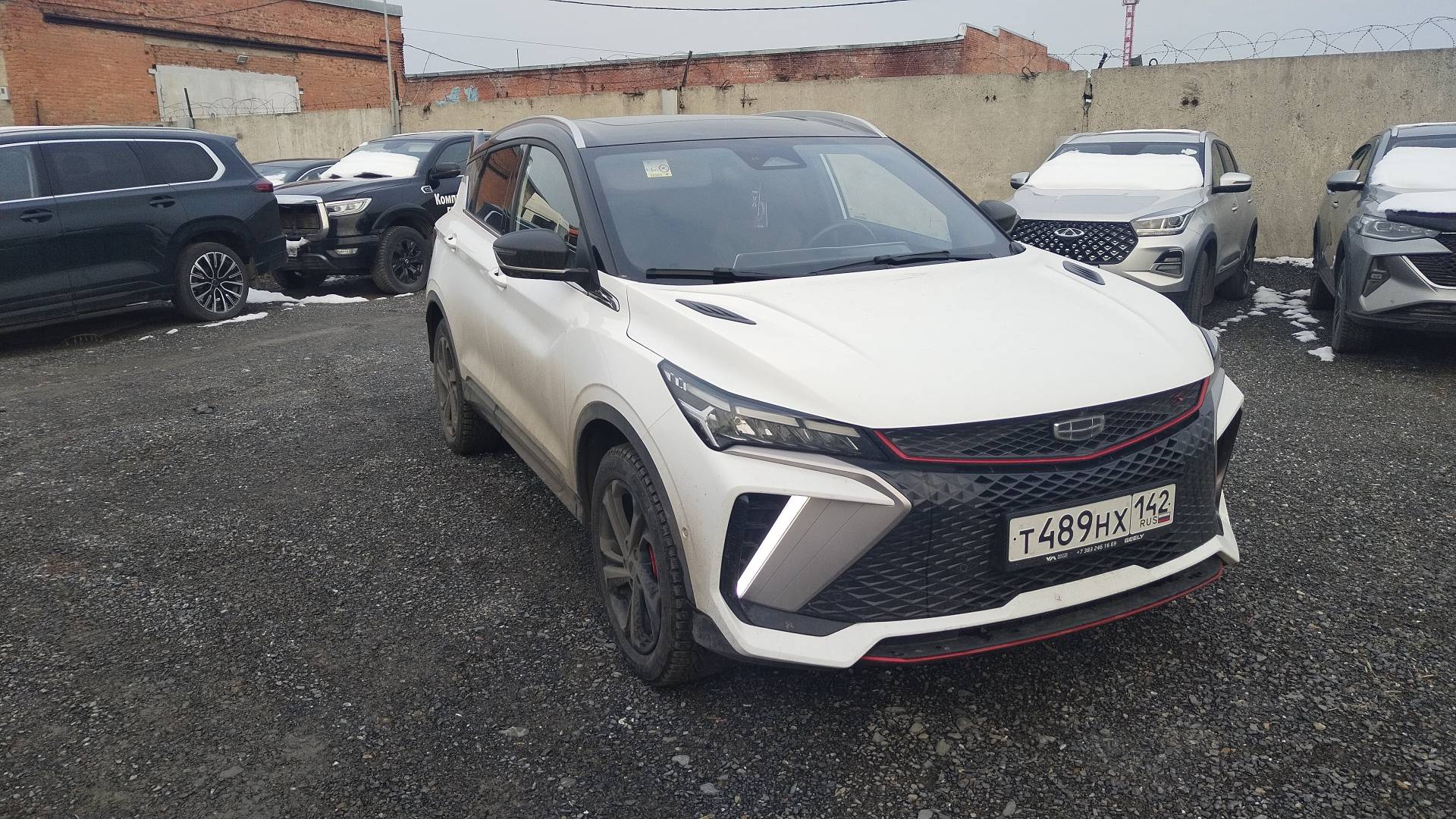 Geely Coolray,  18 215 км, 2023 года в лизинг