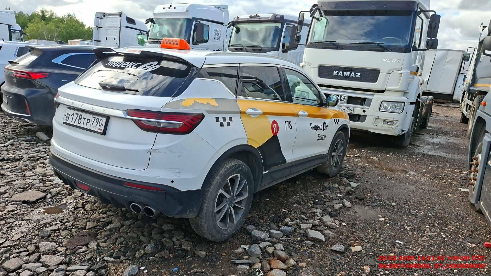 Geely Coolray,  286 000 км, 2023 года в лизинг
