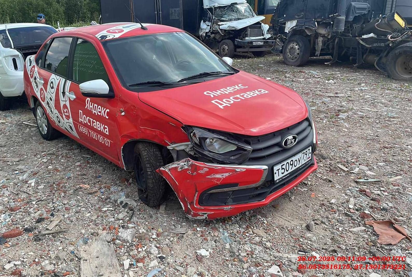 Lada Granta седан,  118 134 км, 2023 года в лизинг