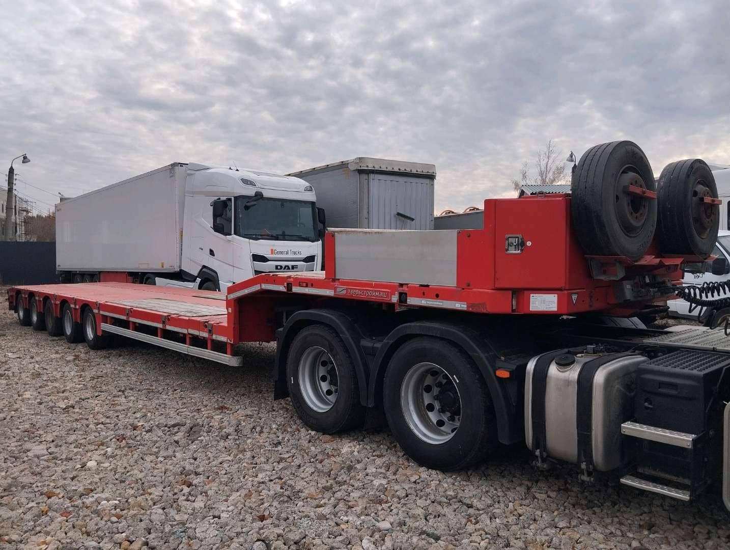 Тверьстроймаш Низкорамный полуприцеп 993941-AS46