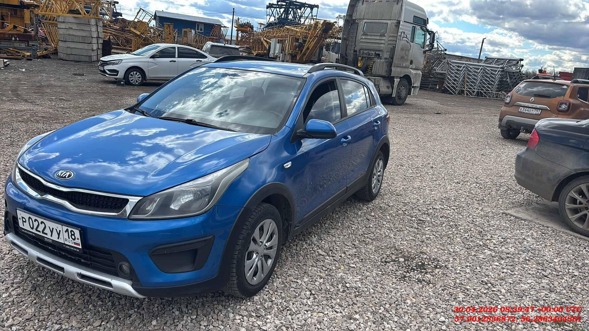 KIA Rio X-Line,  118 035 км, 2019 года в лизинг