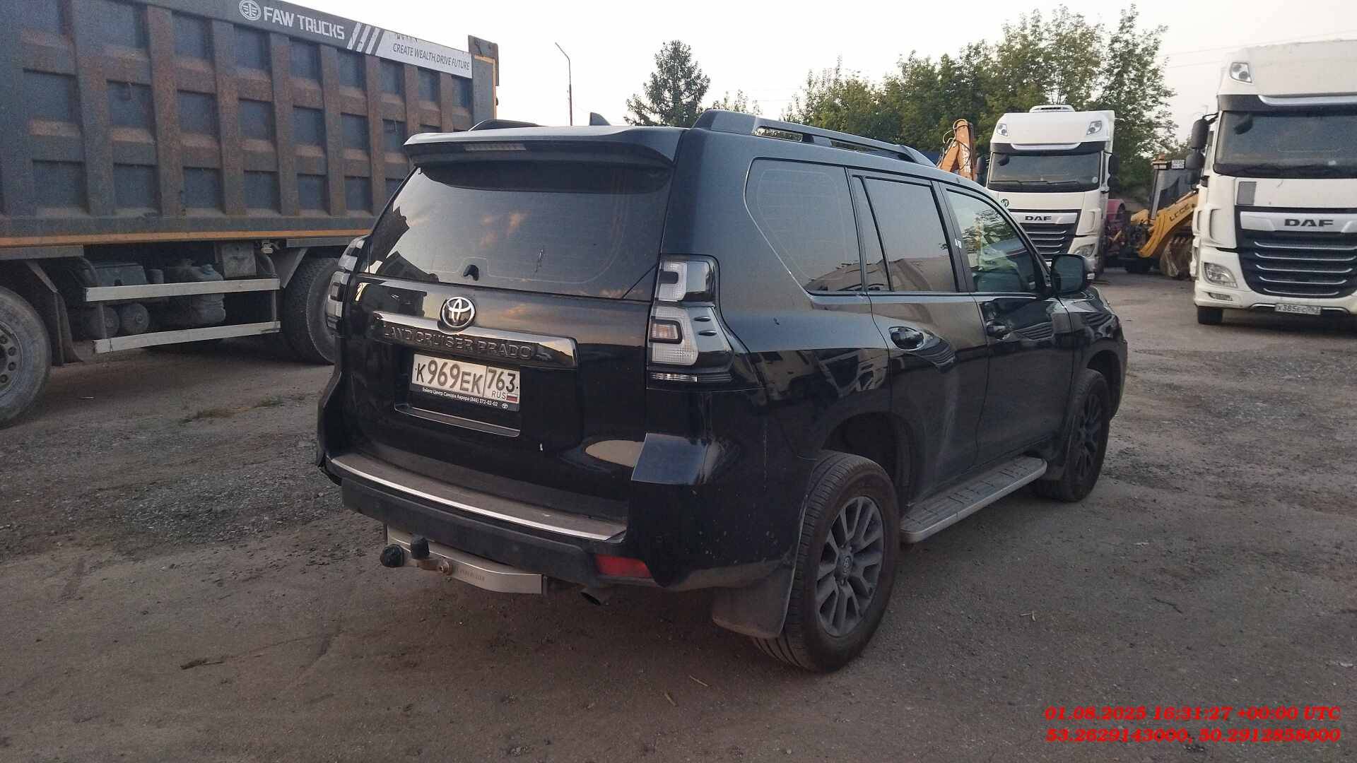 Toyota Land Cruiser Prado,  251 725 км, 2021 года в лизинг
