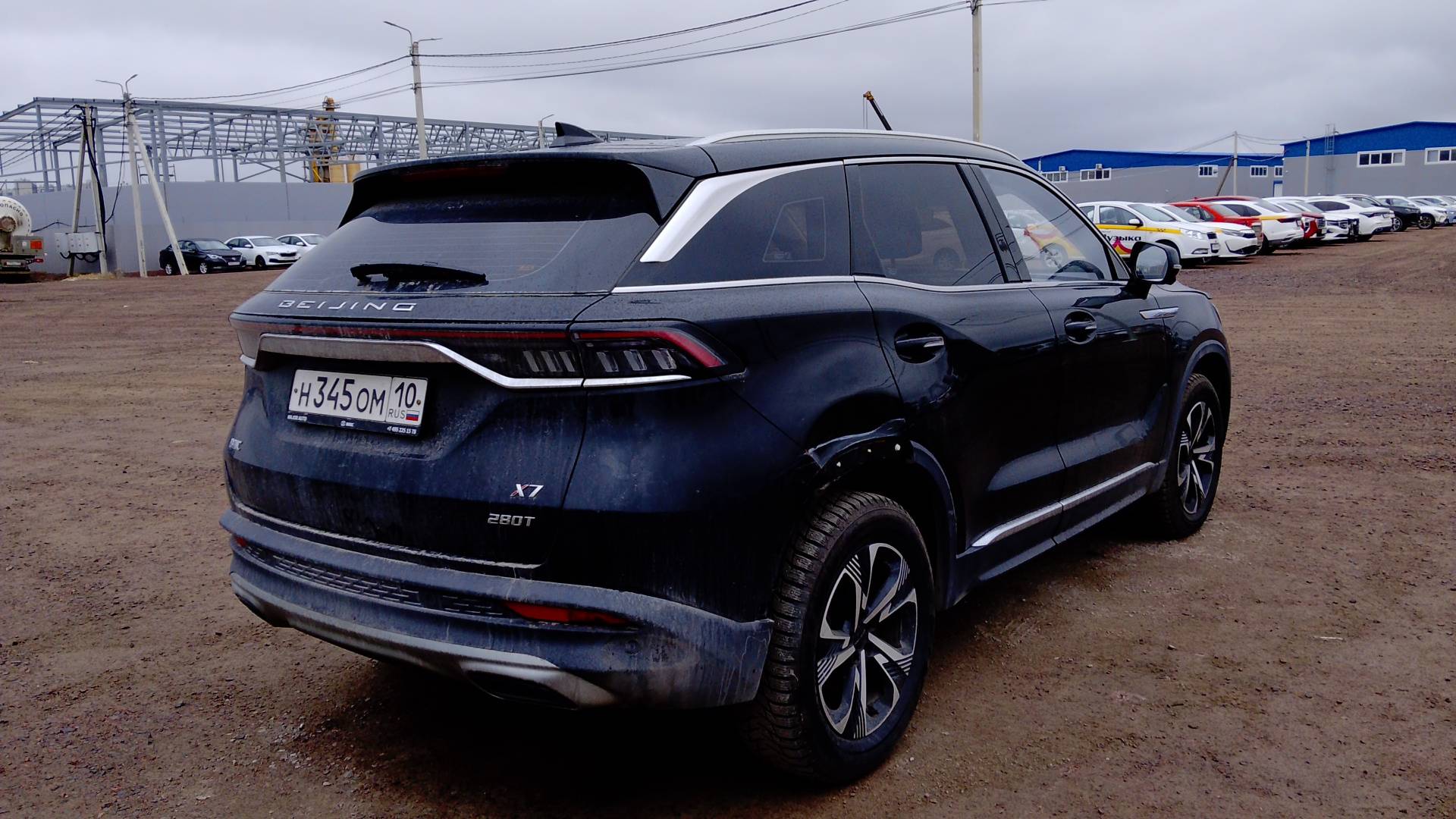BAIC X7,  10 239 км, 2024 года в лизинг