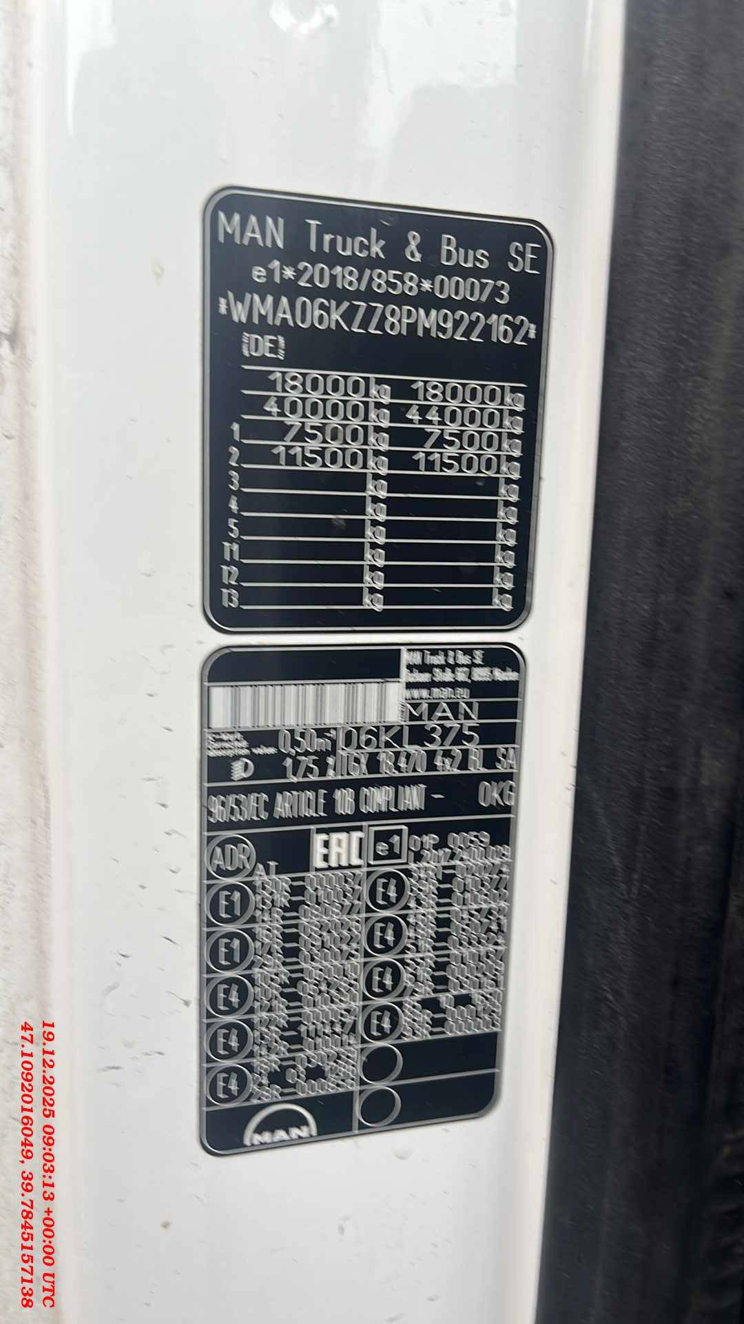 MAN TGX 18.470 4X2 BL SA (GM),  435 871 км, 2023 года в лизинг