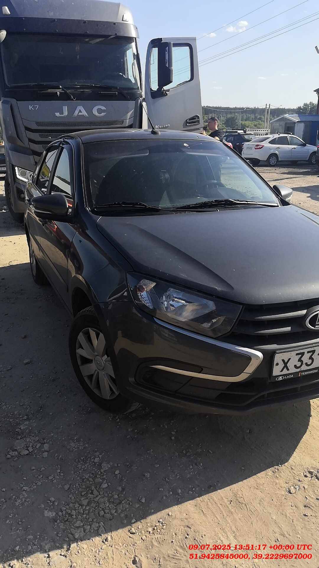 Lada Granta лифтбек,  99 431 км, 2022 года в лизинг