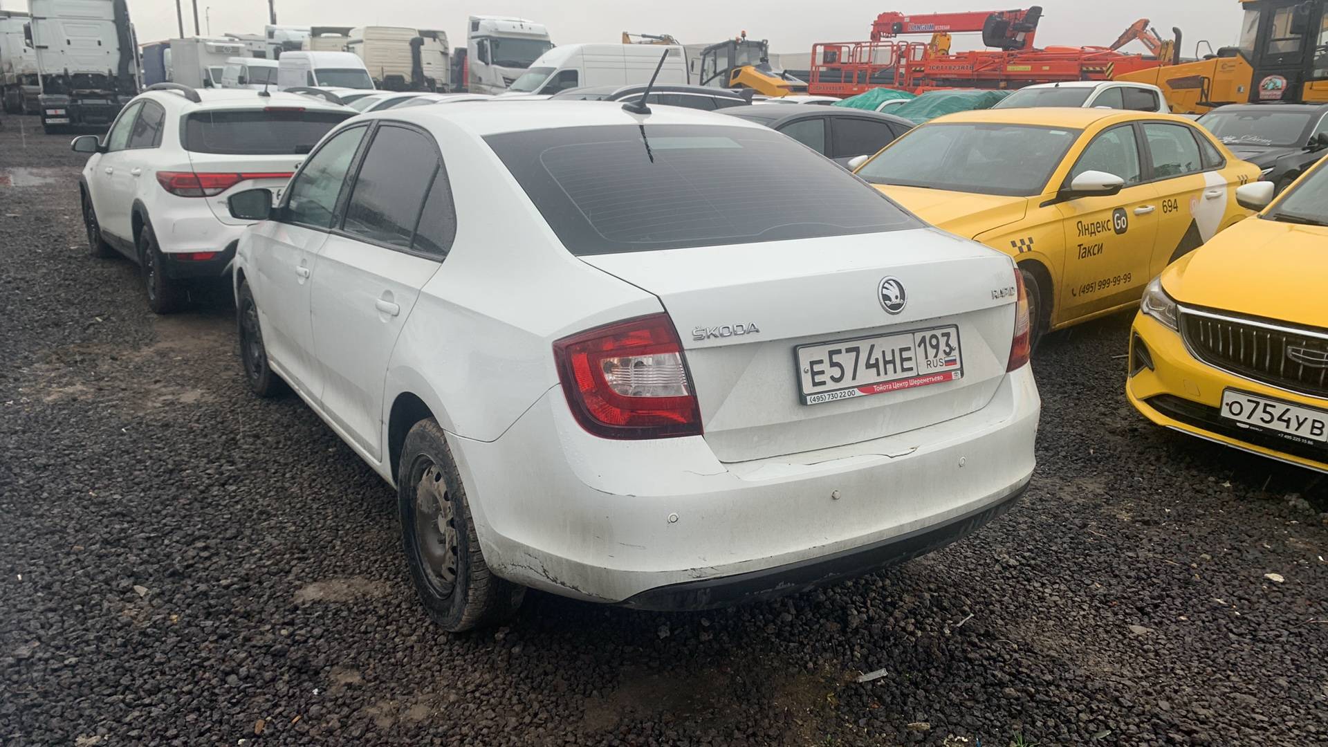 Skoda Rapid,  185 966 км, 2018 года в лизинг
