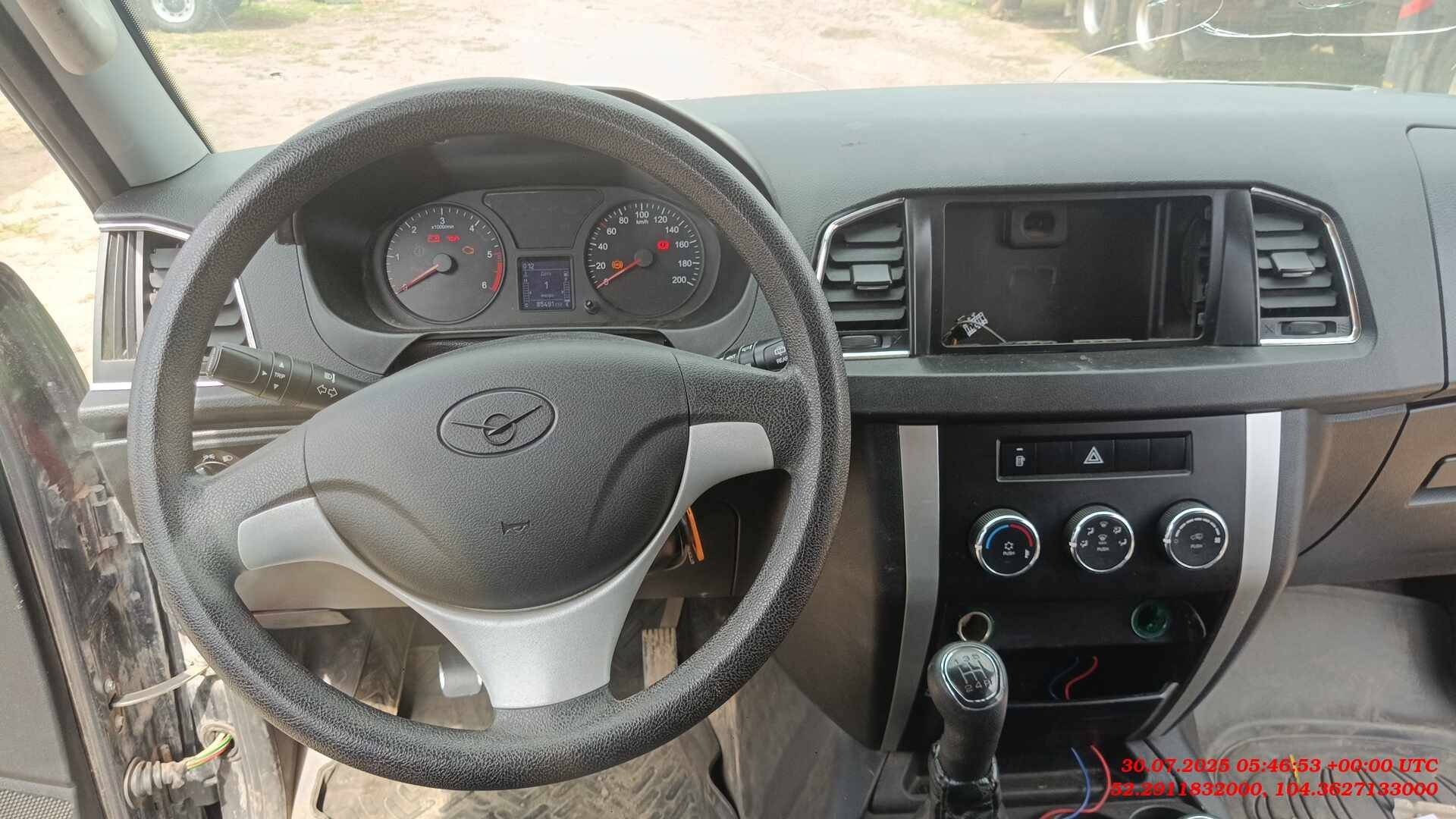 УАЗ Pickup,  85 491 км, 2023 года в лизинг