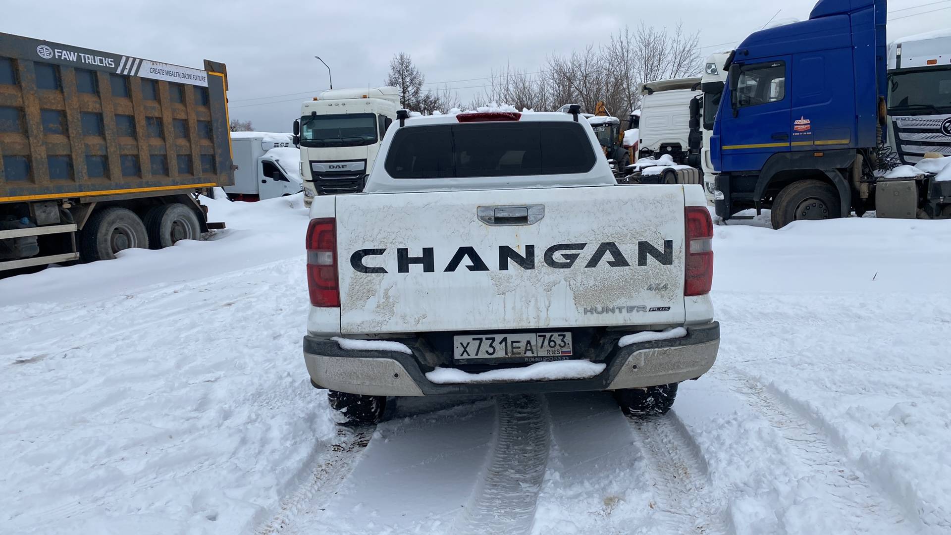 Changan Hunter Plus,  98 685 км, 2024 года в лизинг