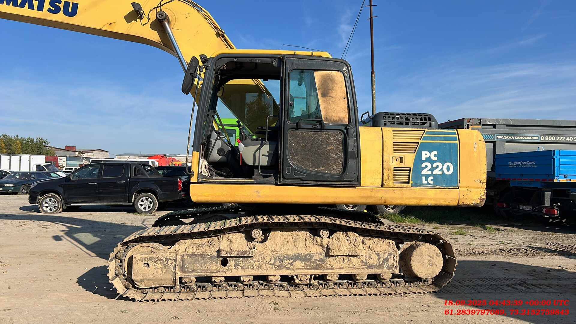 KOMATSU PC220-8MO, 2015 года в лизинг