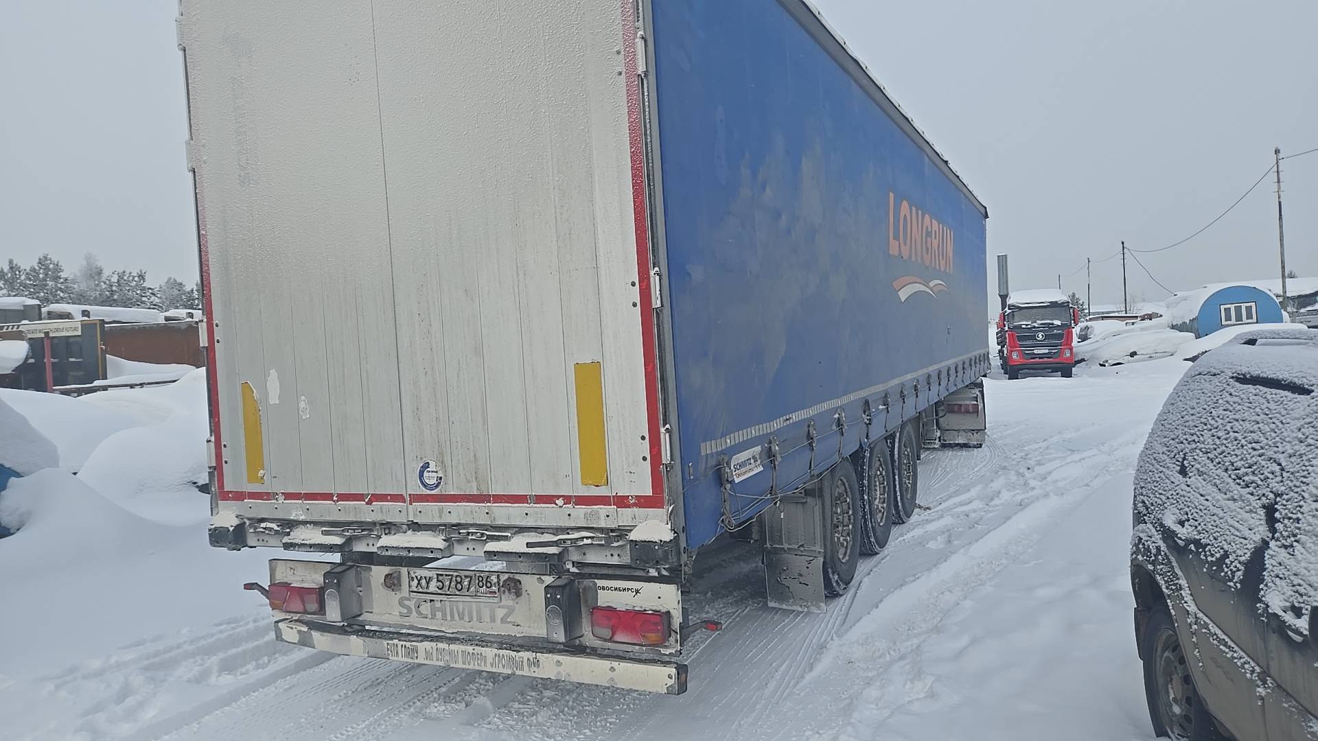 SCHMITZ Шторный 9084, 2014 года