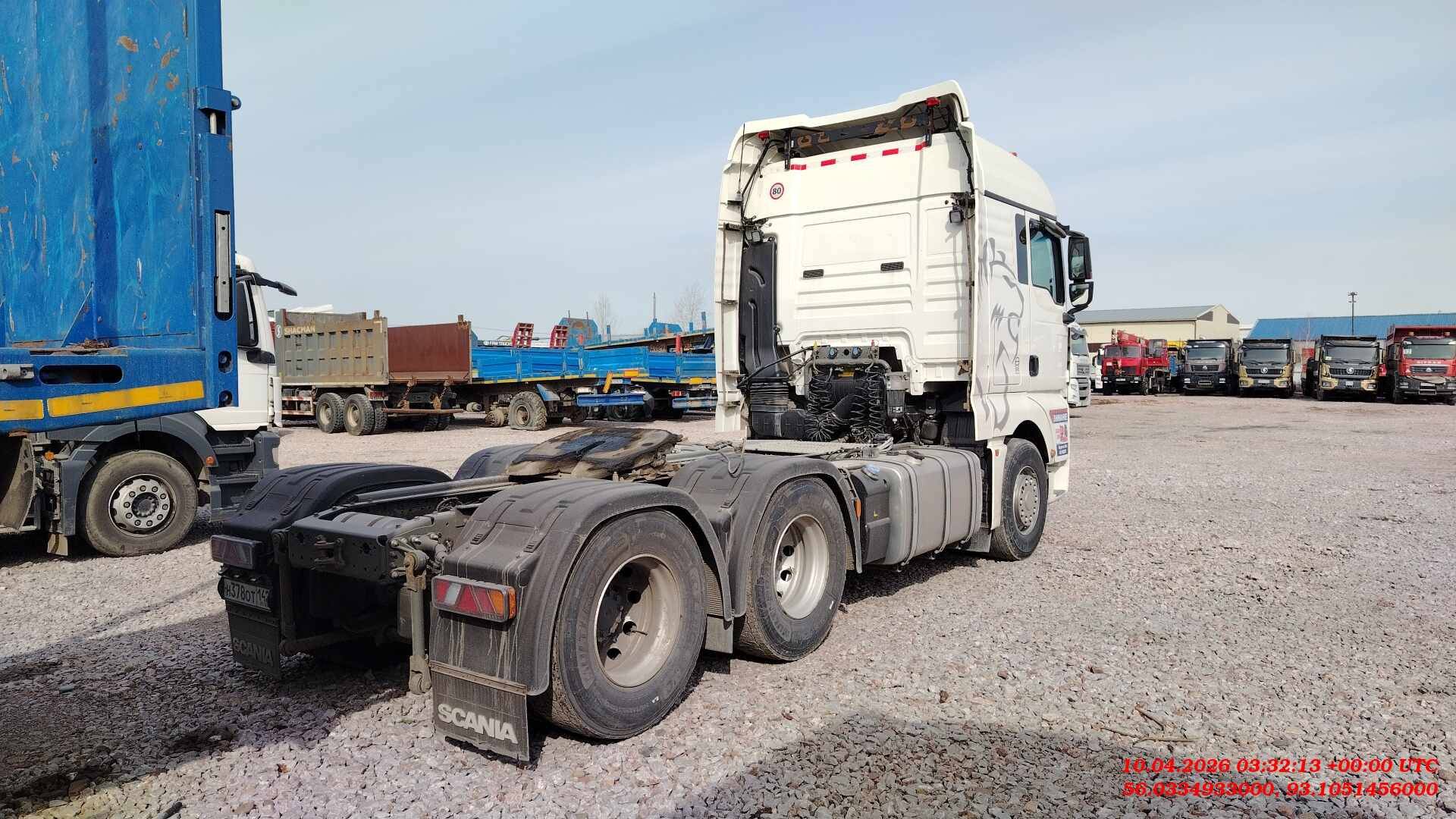 Sitrak С7Н MAX 6×4 ZZ4256V364HE,  498 948 км, 2023 года в лизинг