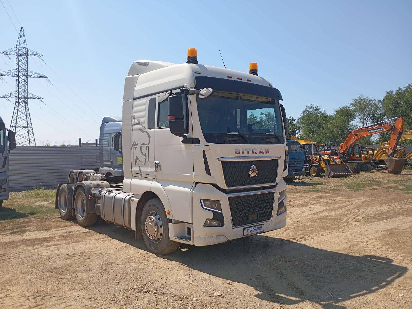 Sitrak С7Н MAX 6×4 ZZ4256V364HE,  185 766 км, 2023 года в лизинг