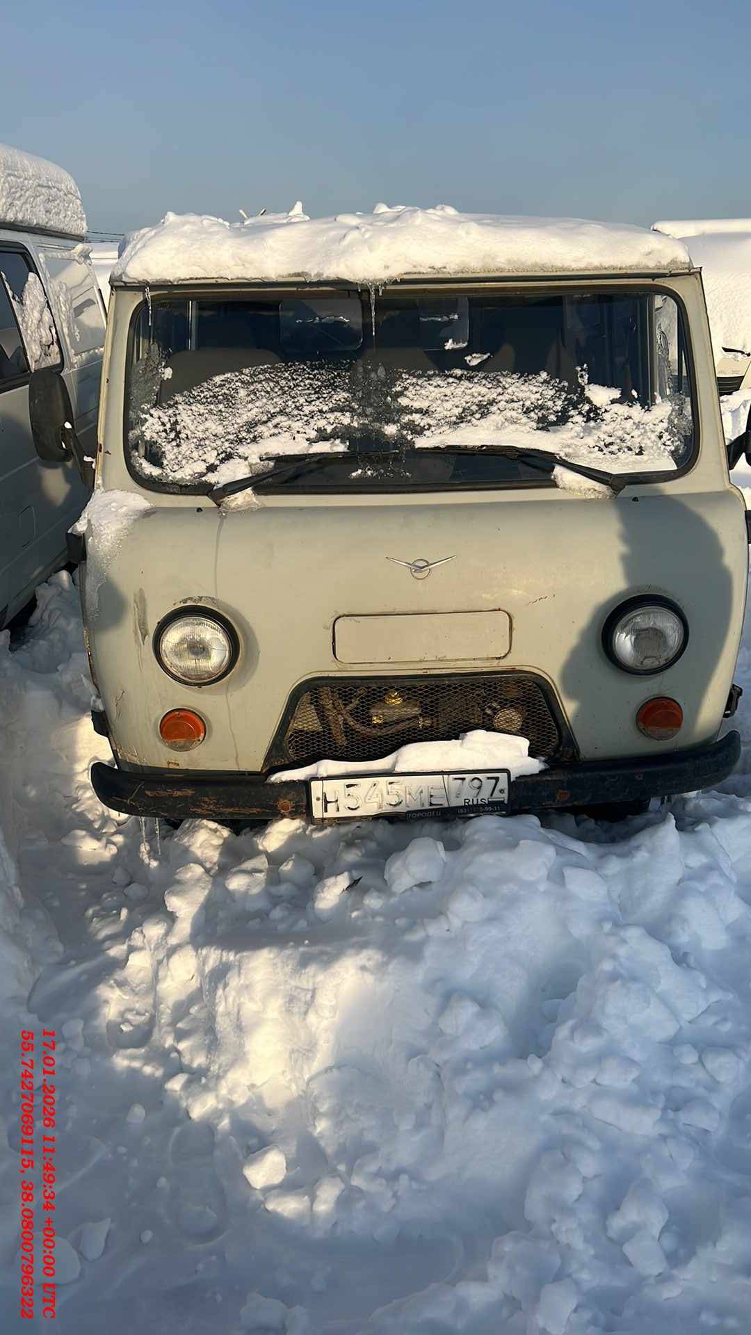 УАЗ 374195 Фургон,  100 000 км, 2022 года в лизинг