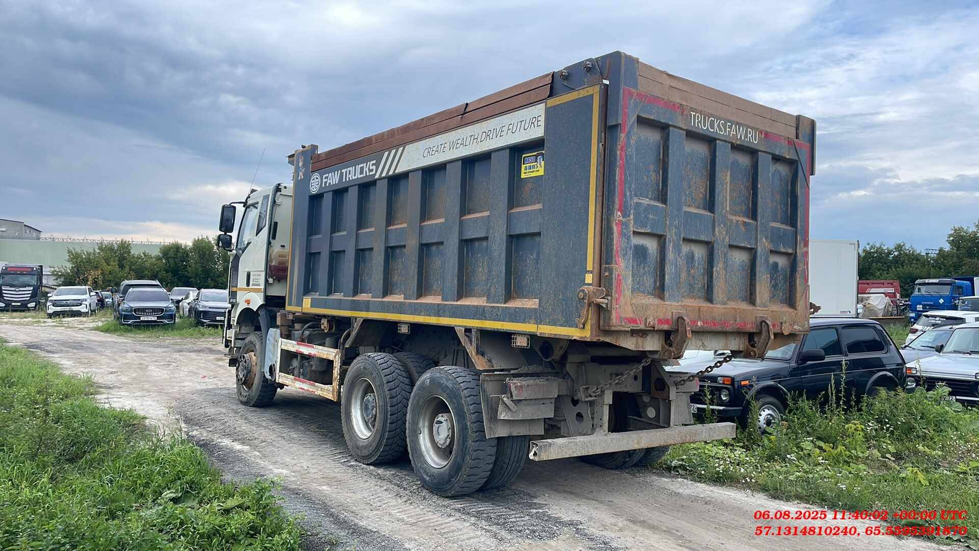 FAW CA3250P66K24L1TE5 6x6,  139 029 км, 2022 года в лизинг