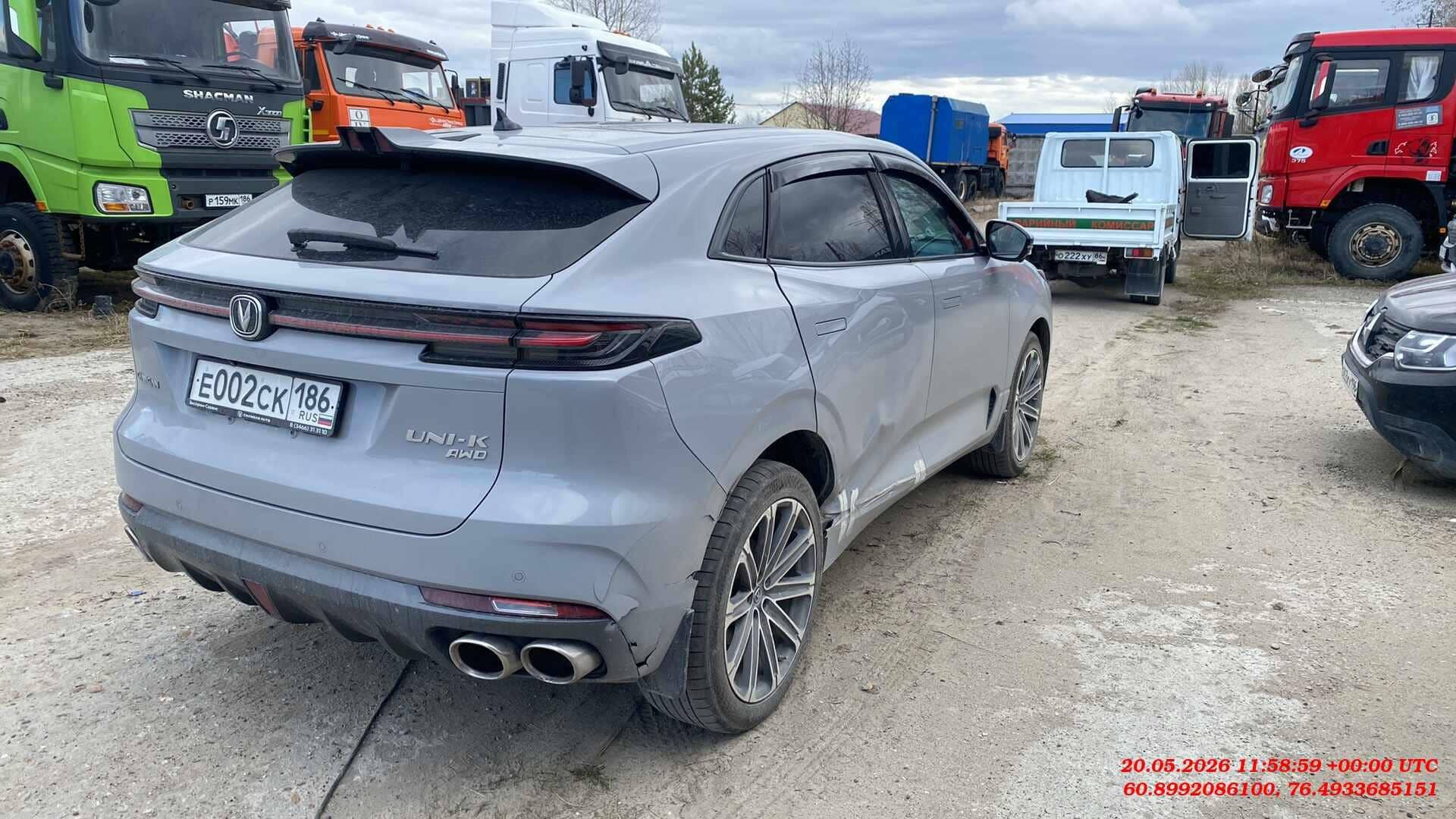 Changan Uni-K,  72 952 км, 2024 года в лизинг