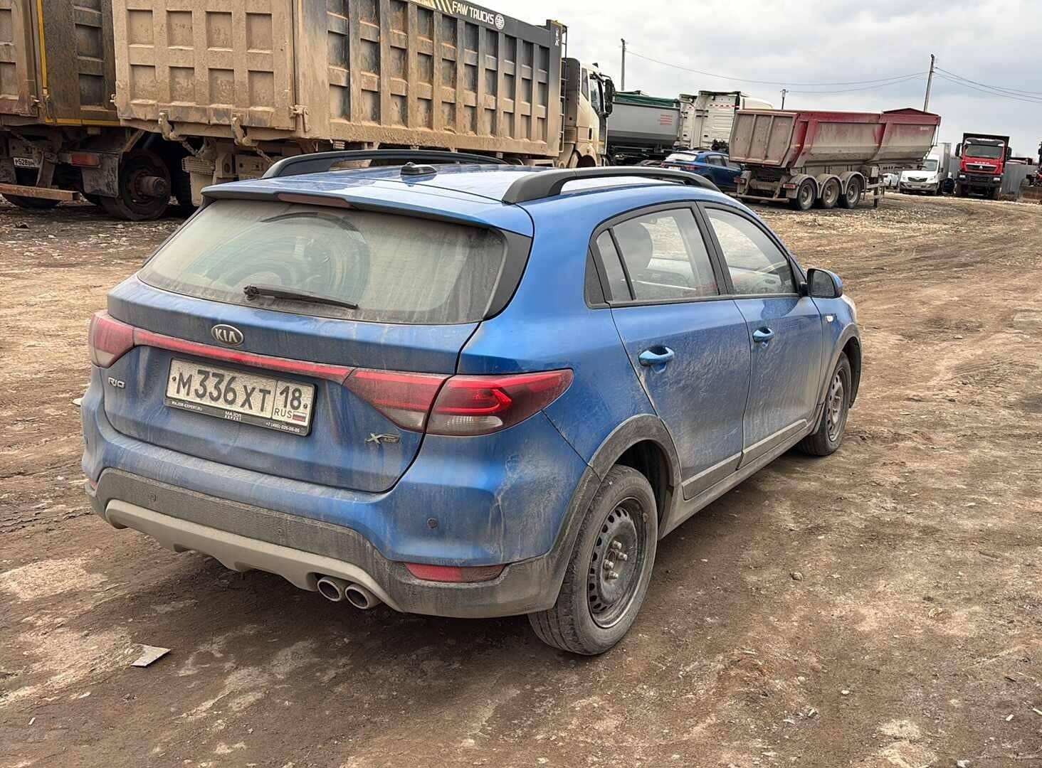 KIA Rio X-Line,  164 592 км, 2019 года в лизинг
